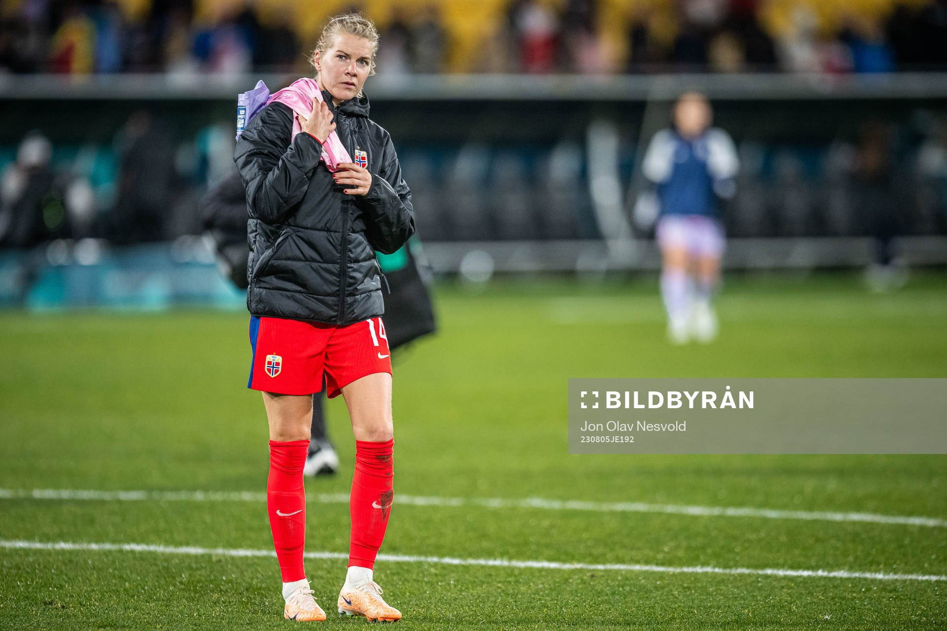 Ada Hegerberg of Norway looks dejected