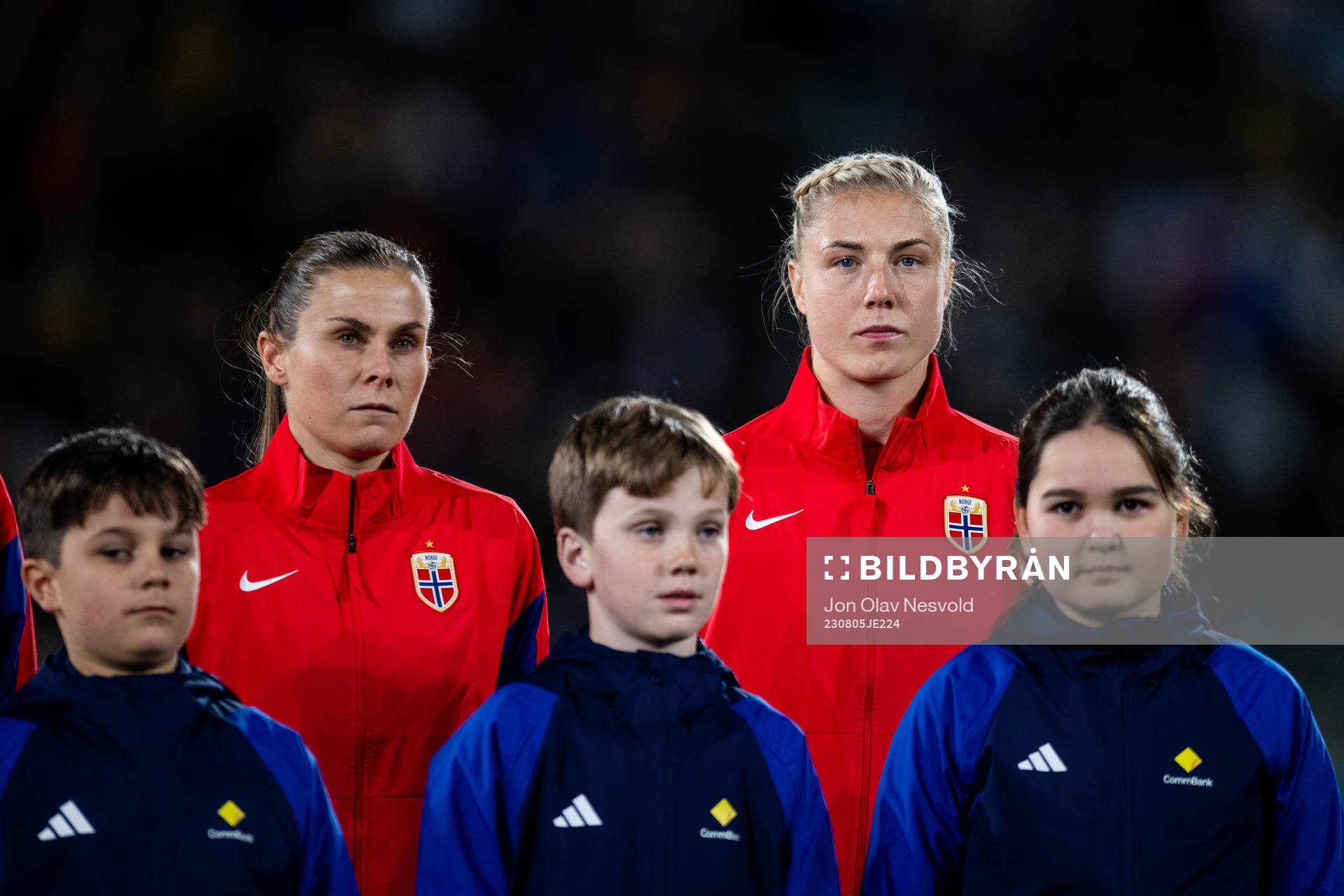 Emilie Bosshard Haavi and Sophie Román Haug of Norway