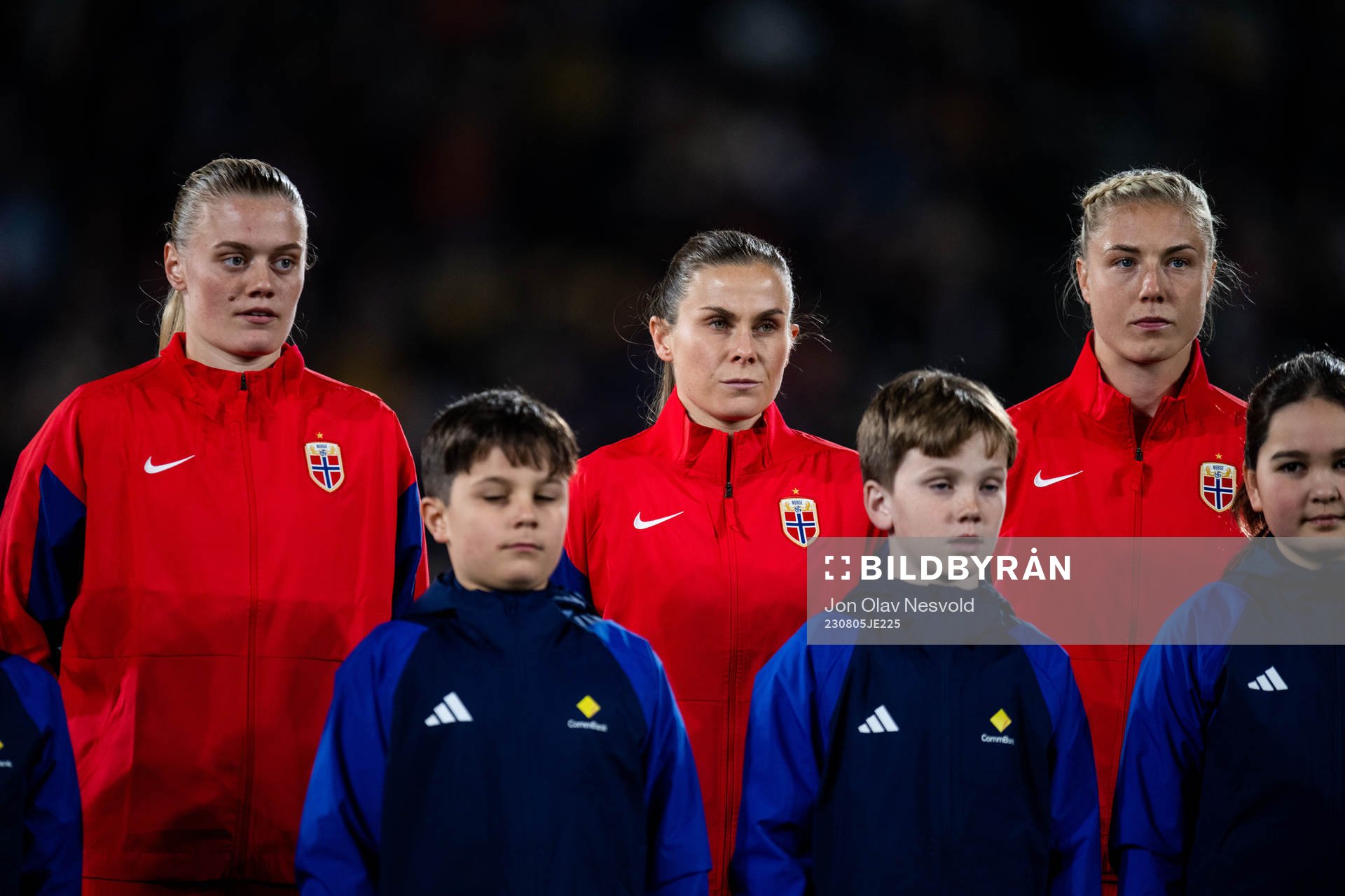Mathilde Harviken, Emilie Bosshard Haavi and Sophie Román