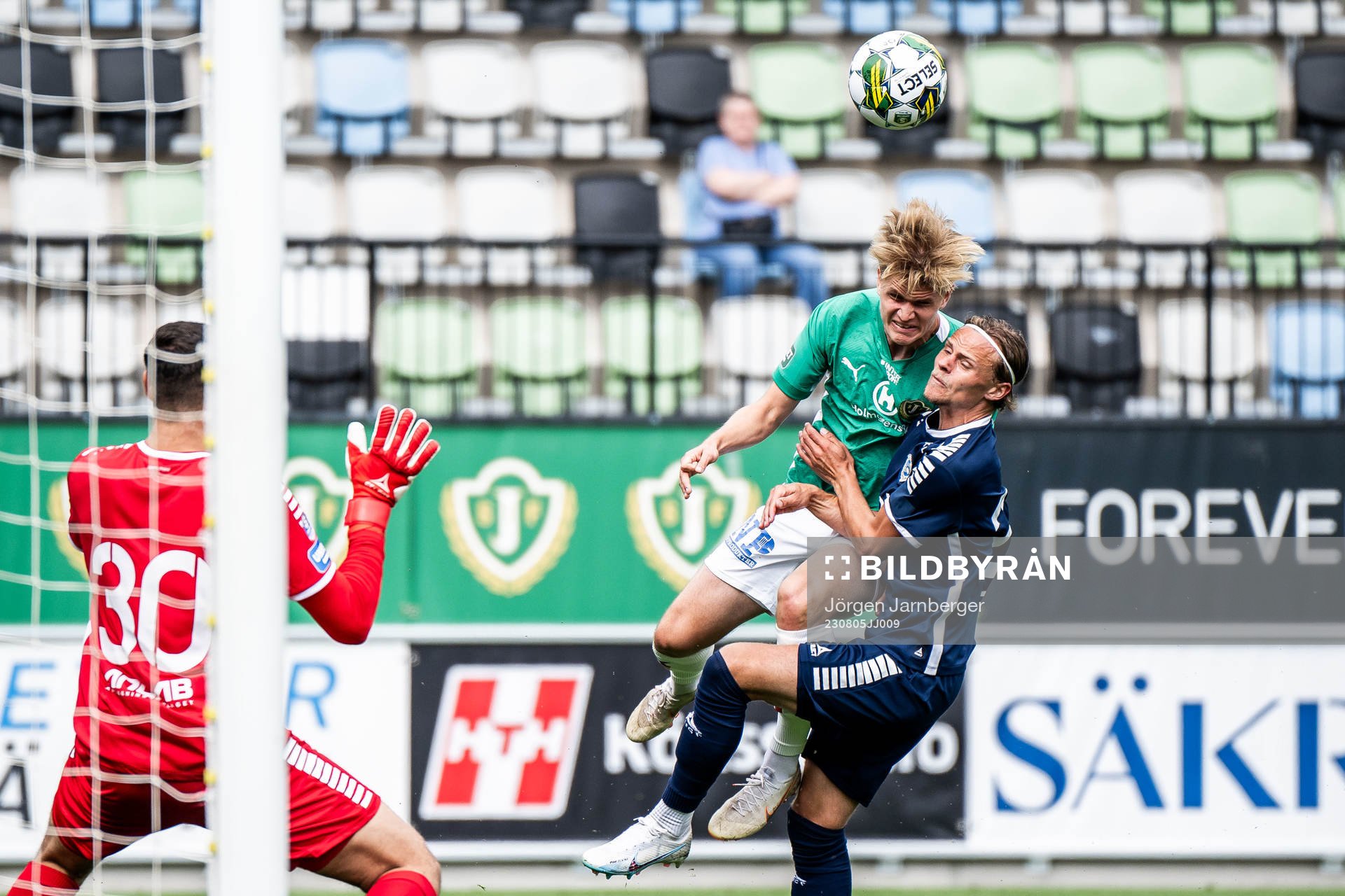 Jönköpings Södras Ben Engdahl och Utsiktens Fredrik