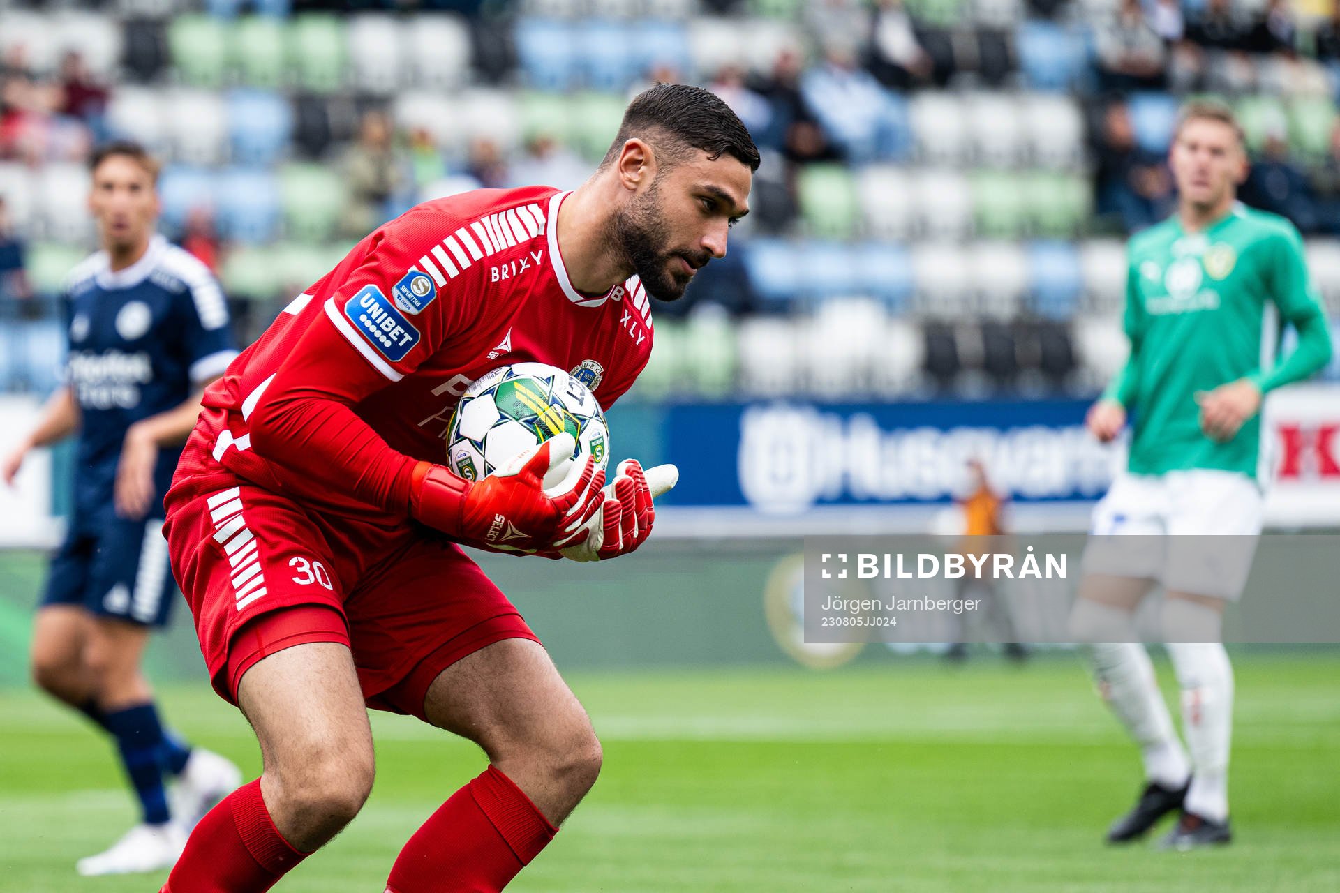 Utsiktens målvakt Elias Hadaya