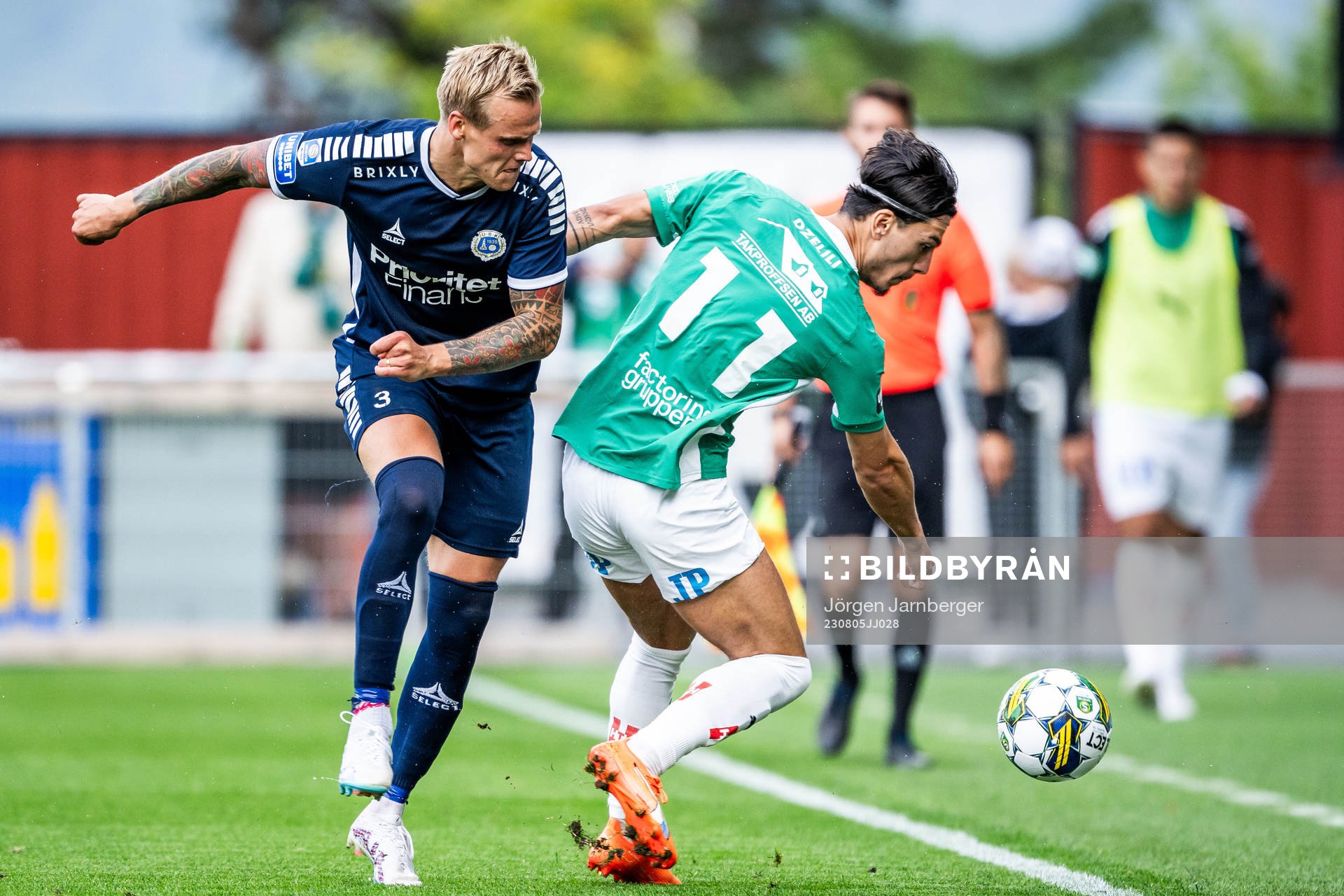 Utsiktens Jesper Brandt och Jönköpings Södras Flamur