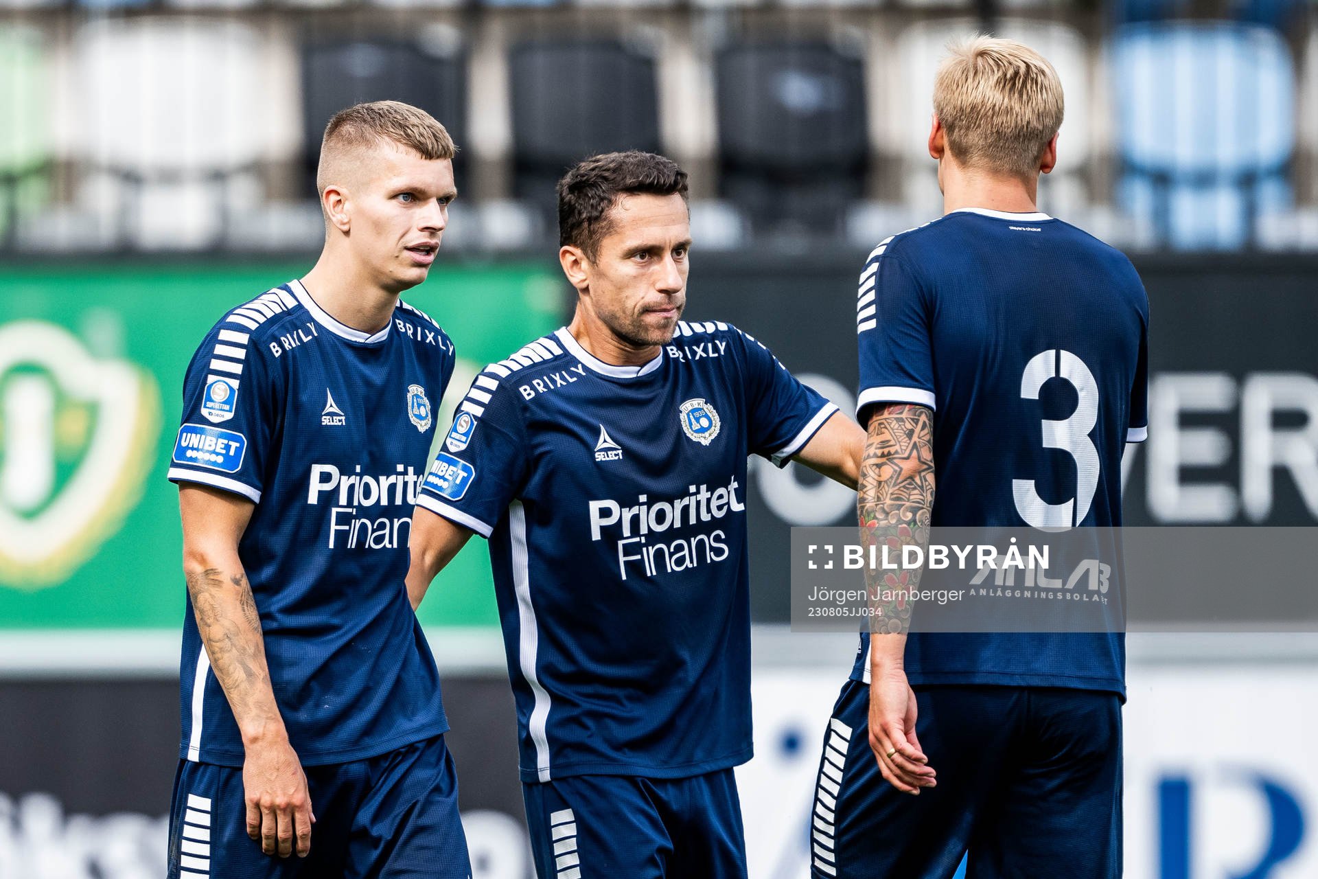 Utsiktens Lucas Hedlund, Predrag Randelovic och Jesper