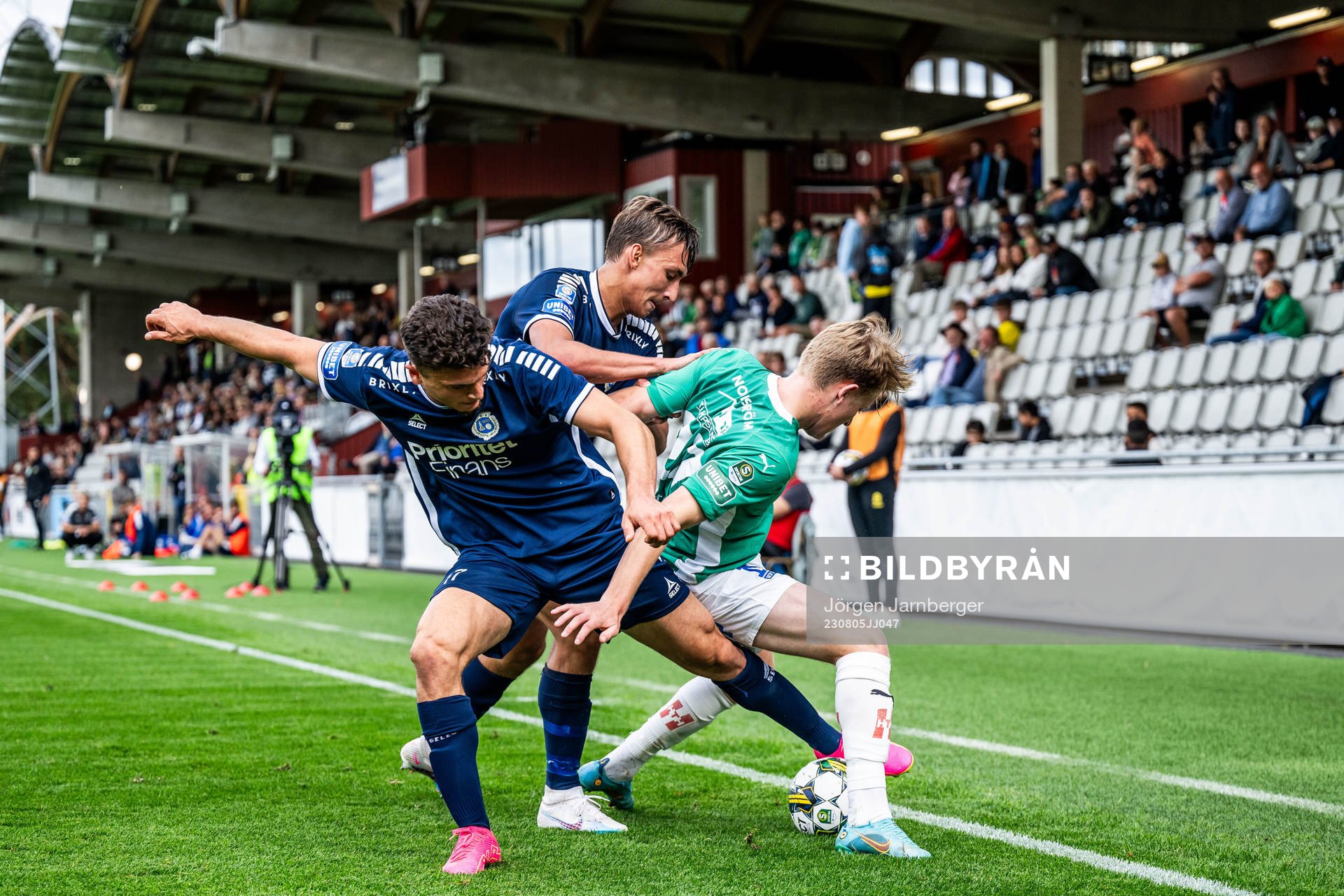 Jönköpings Södras Elias Nordström mot Utsiktens Mark