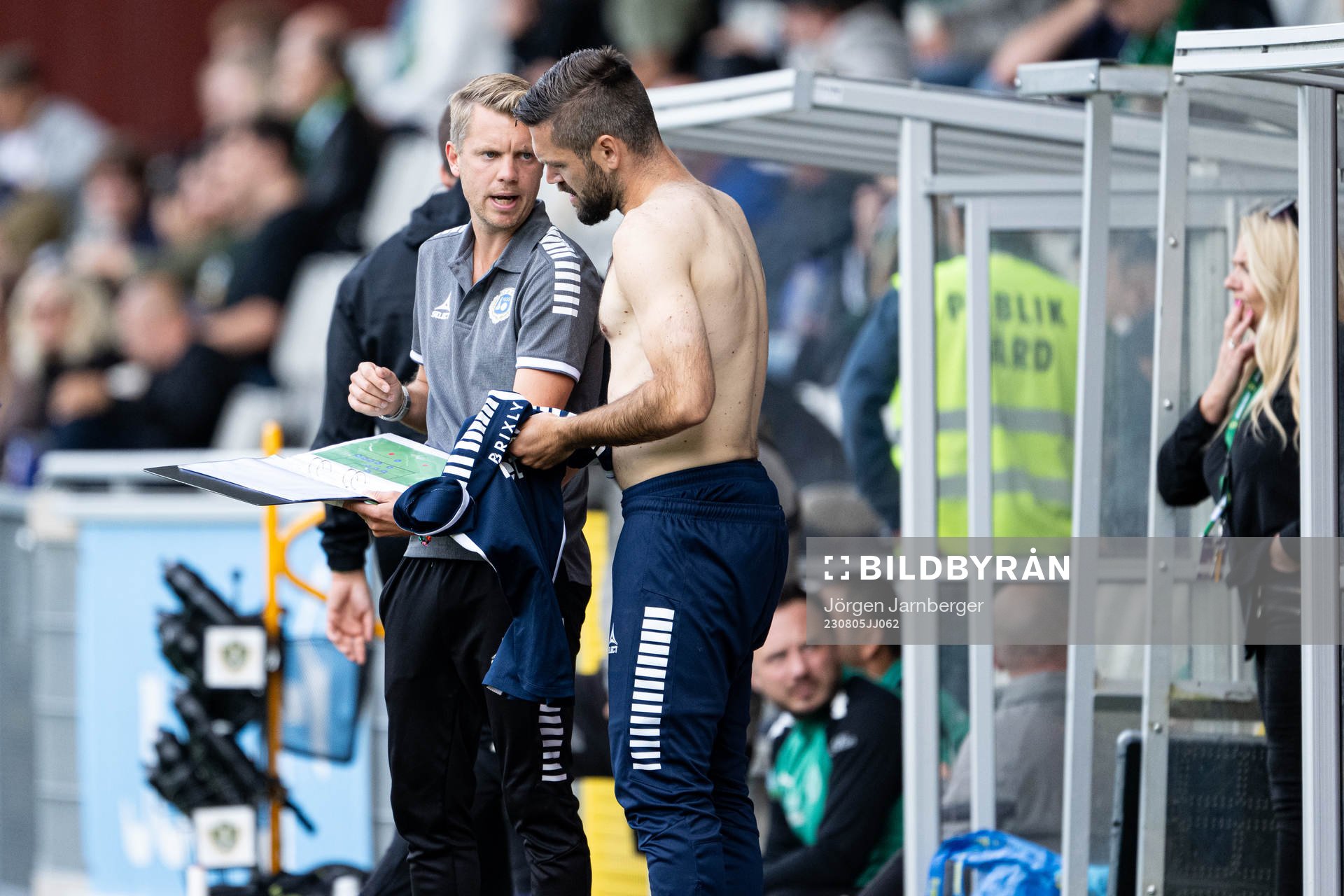 Utsiktens assisterande tränare Henrik Fridolvsson