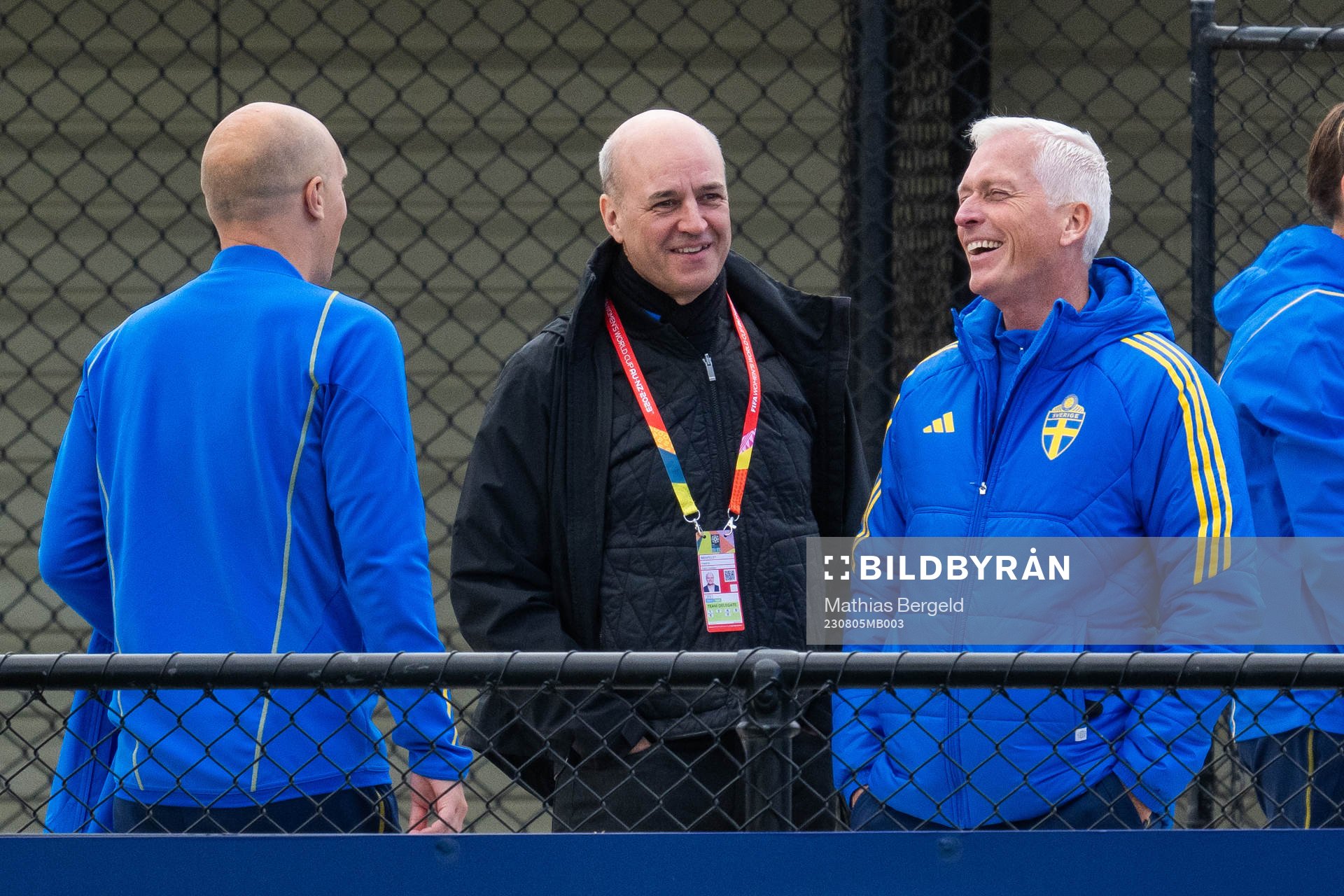 Fredrik Reinfeldt, president of the Swedish Football