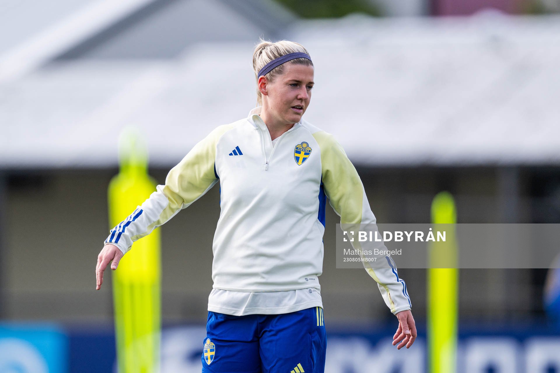 Olivia Schough of the Swedish women's national football