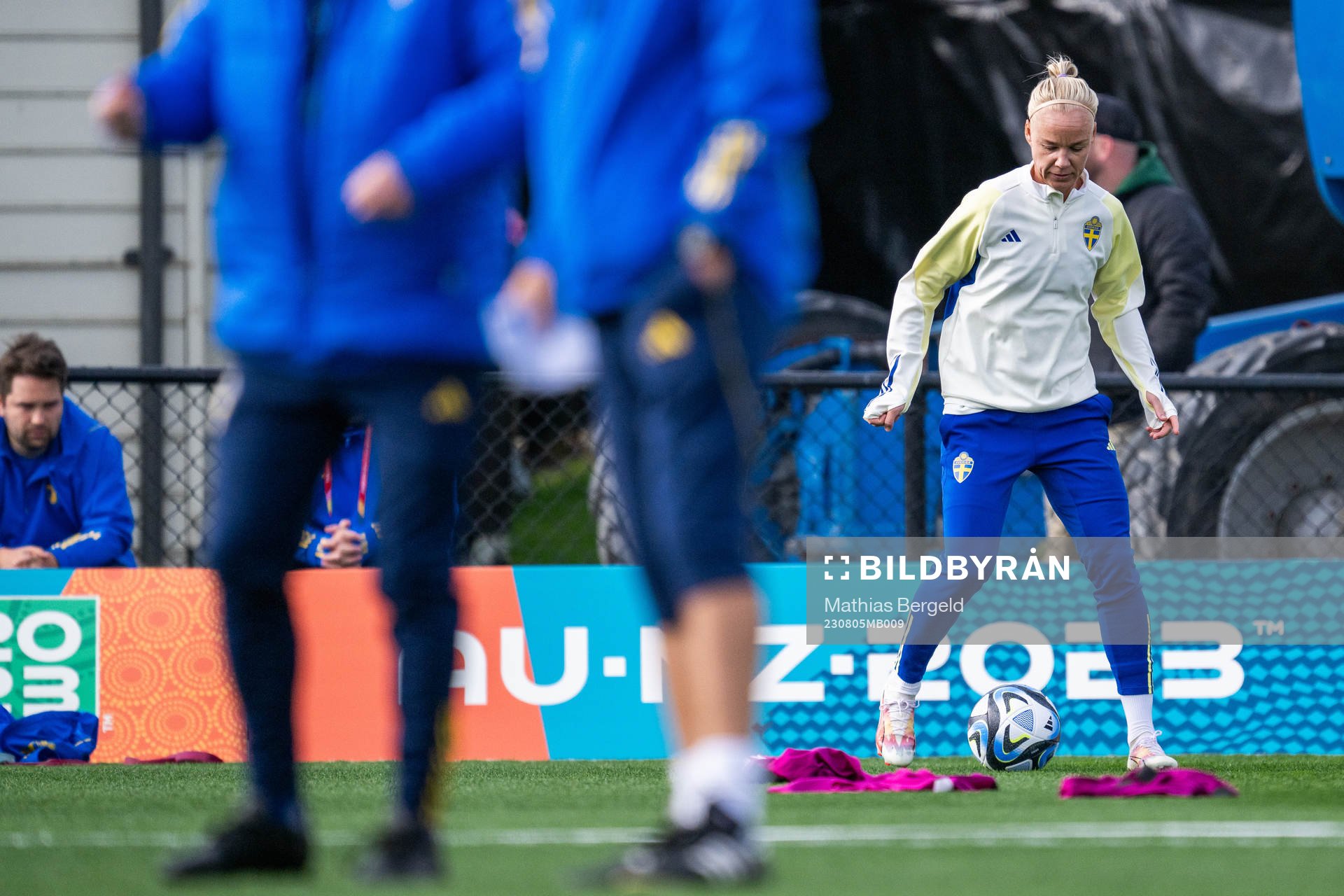 Caroline Seger of the Swedish women's national football