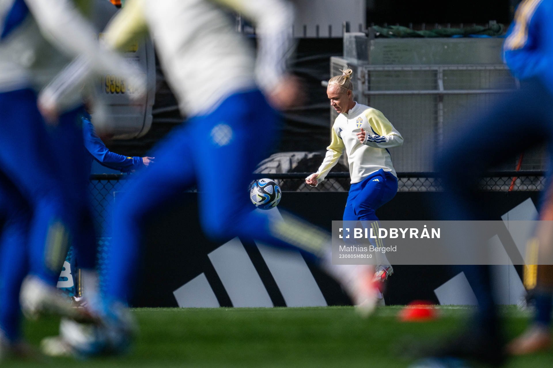 Caroline Seger of the Swedish women's national football