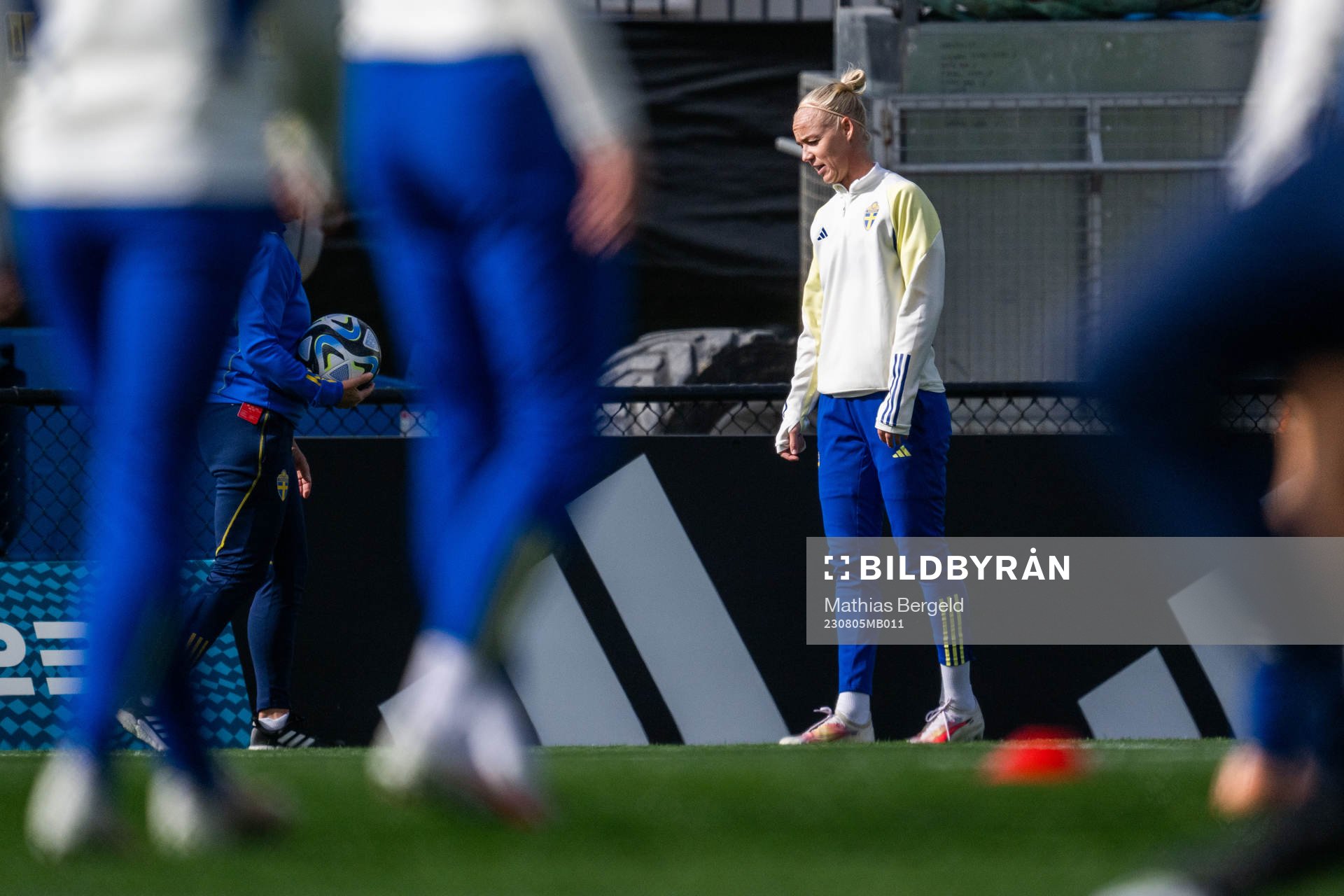 Caroline Seger of the Swedish women's national football
