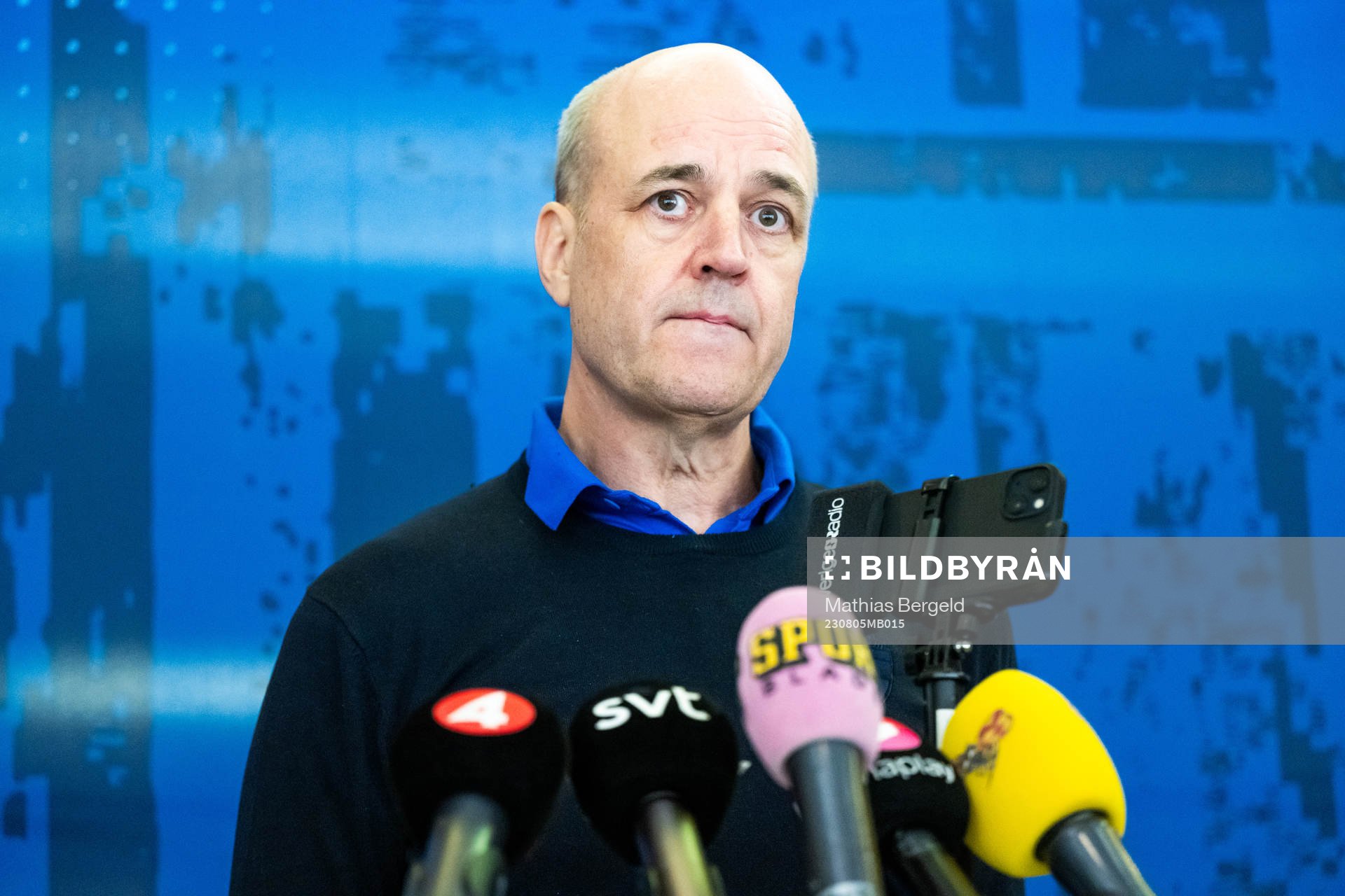 Fredrik Reinfeldt, president of the Swedish Football