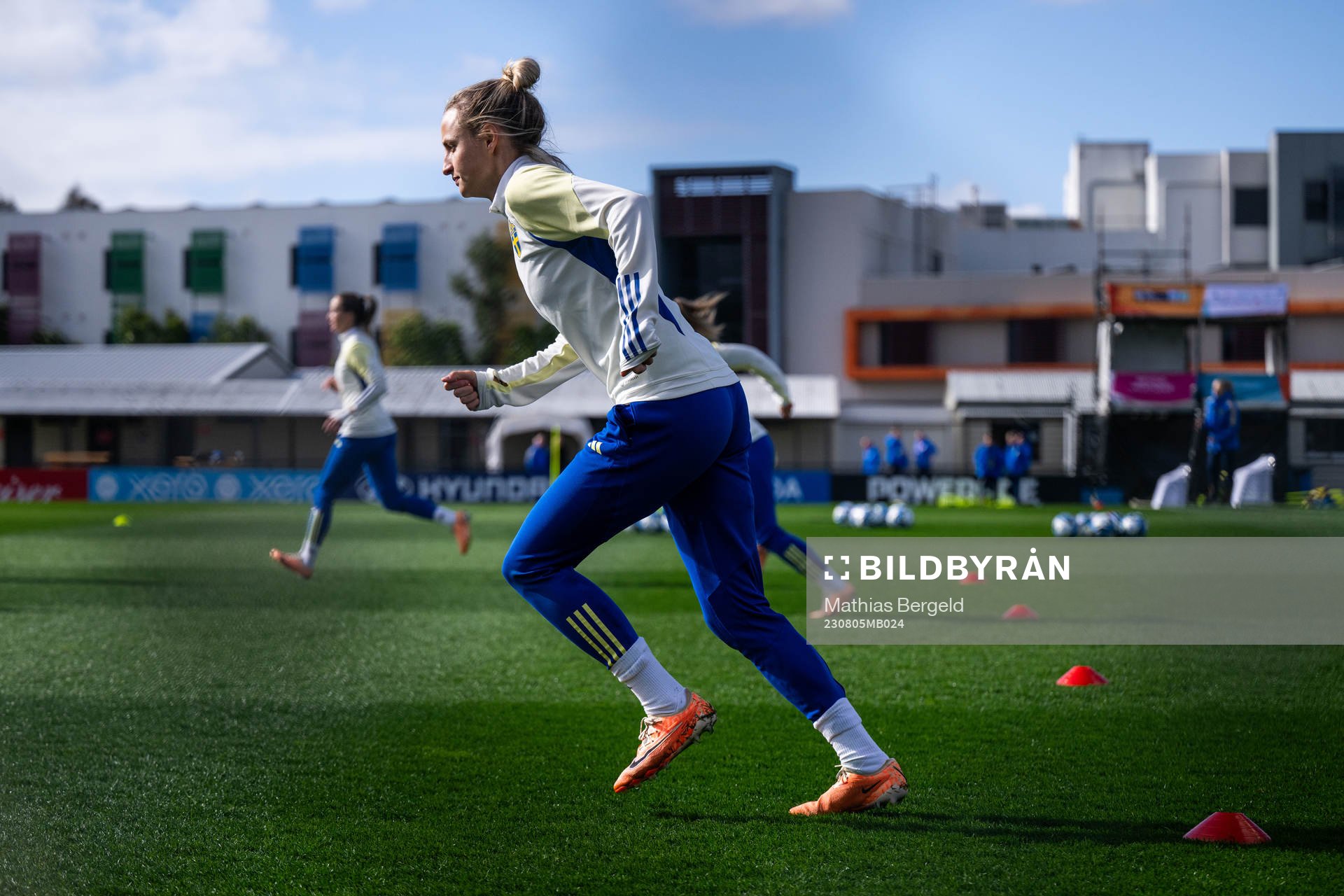 Nathalie Björn of the Swedish women's national football