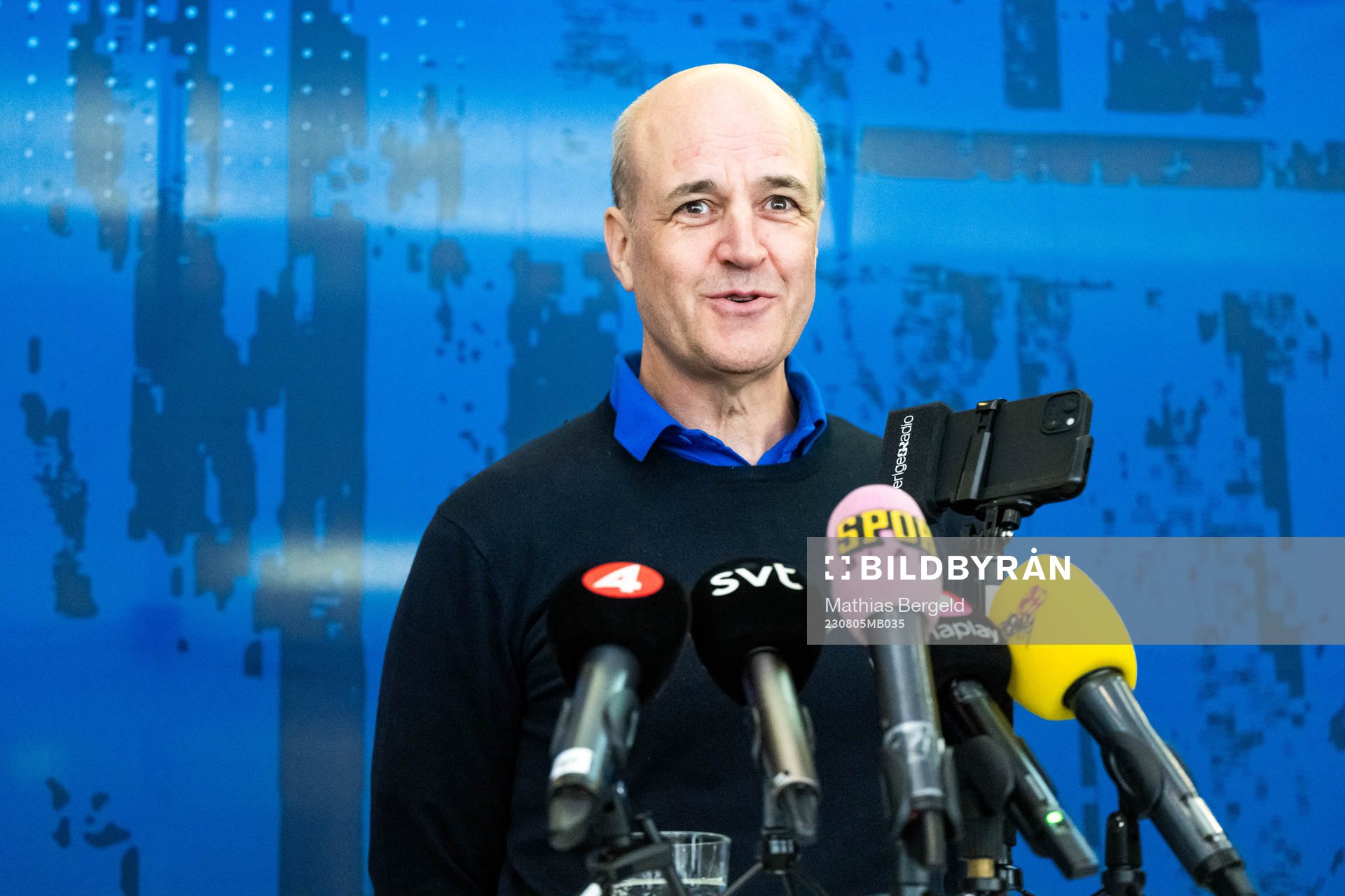Fredrik Reinfeldt, president of the Swedish Football