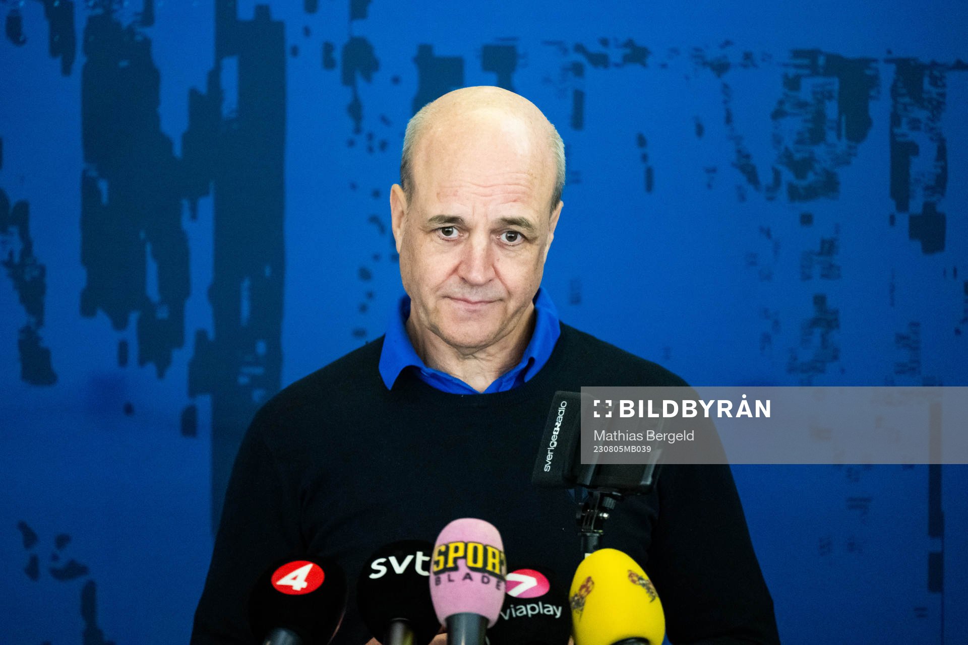 Fredrik Reinfeldt, president of the Swedish Football