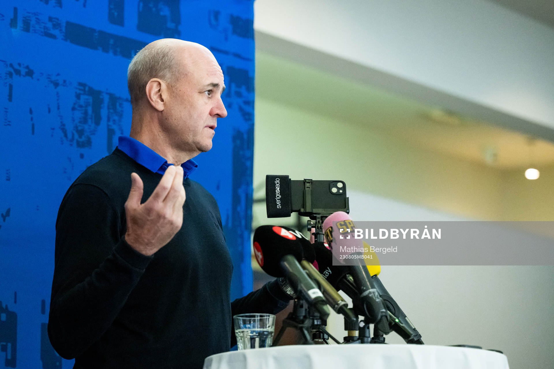 Fredrik Reinfeldt, president of the Swedish Football
