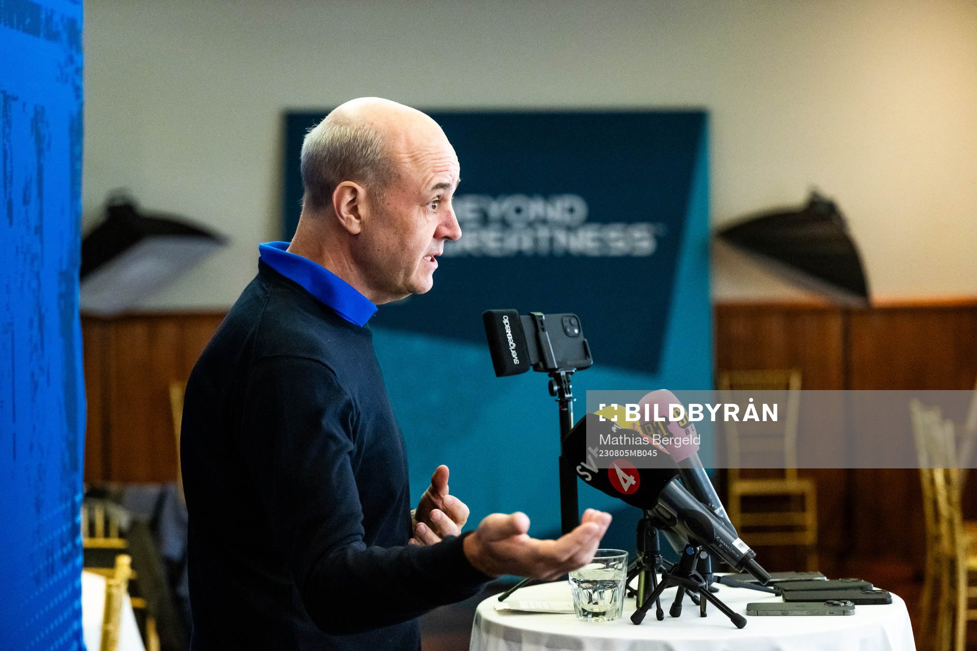Fredrik Reinfeldt, president of the Swedish Football