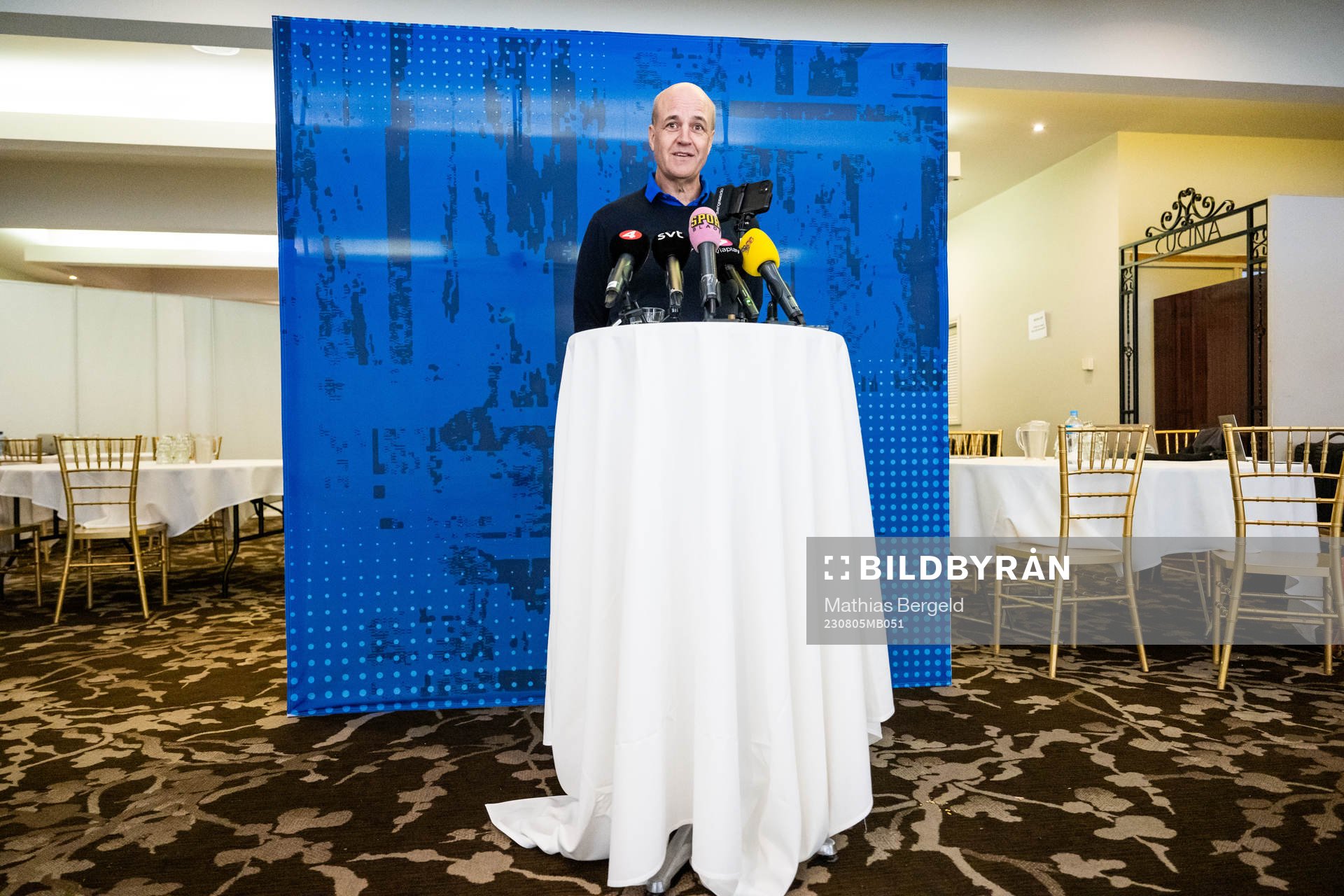 Fredrik Reinfeldt, president of the Swedish Football