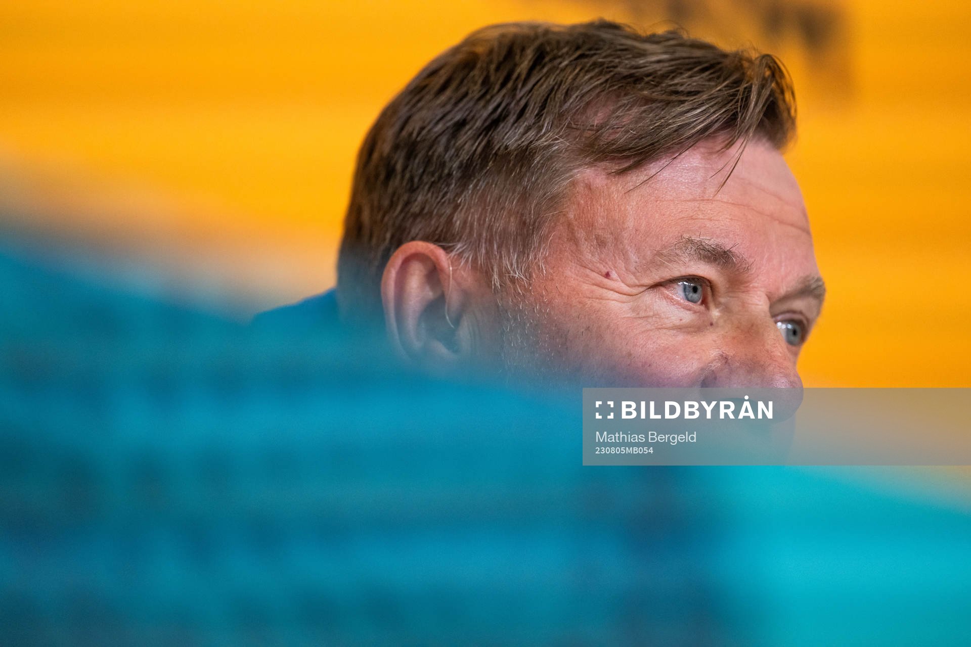 Head coach Peter Gerhardsson of the Swedish women's