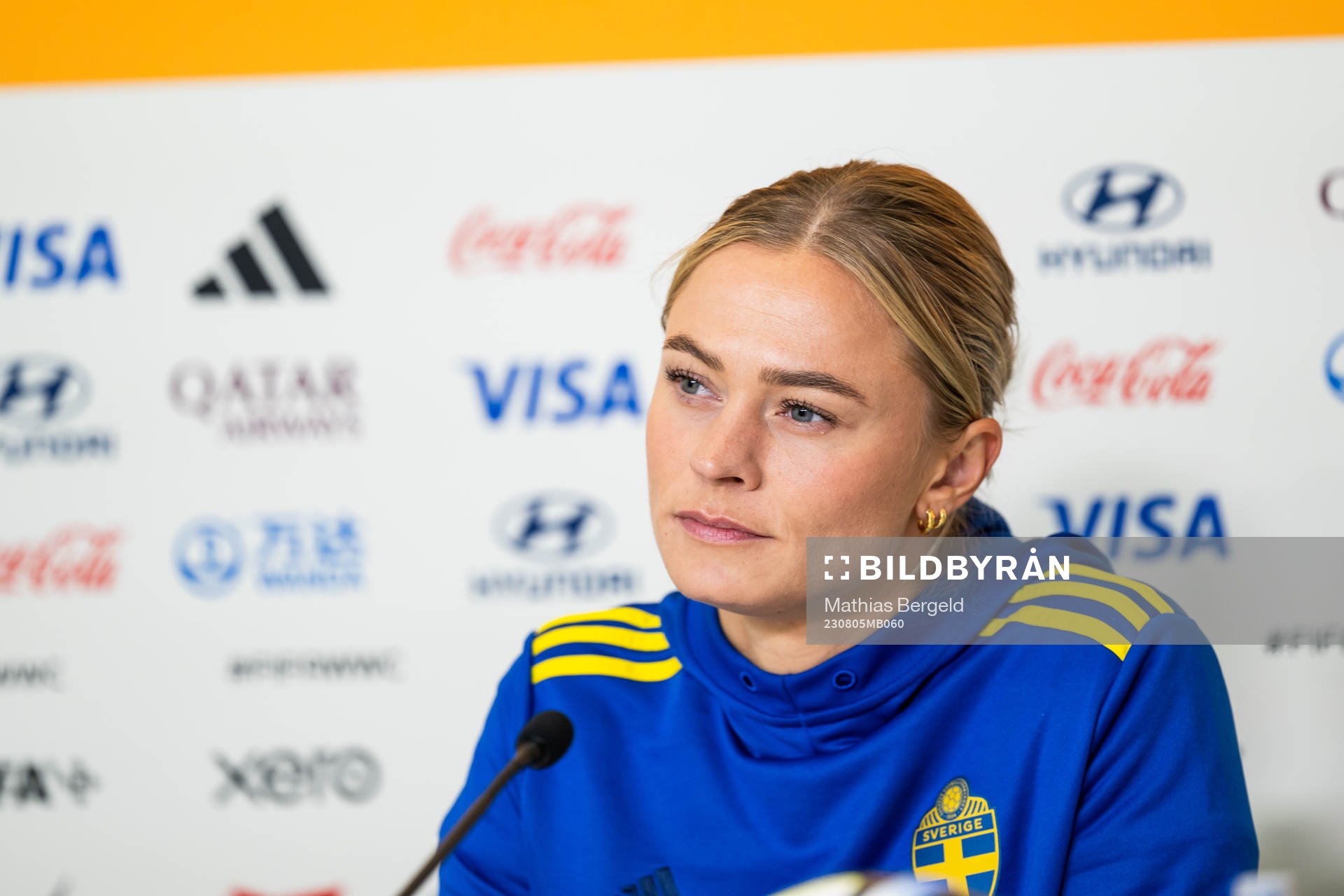 Fridolina Rolfö of the Swedish women's national football