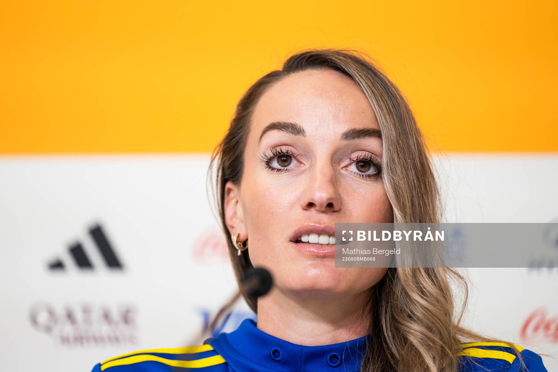 Kosovare Asllani of the Swedish women's national football