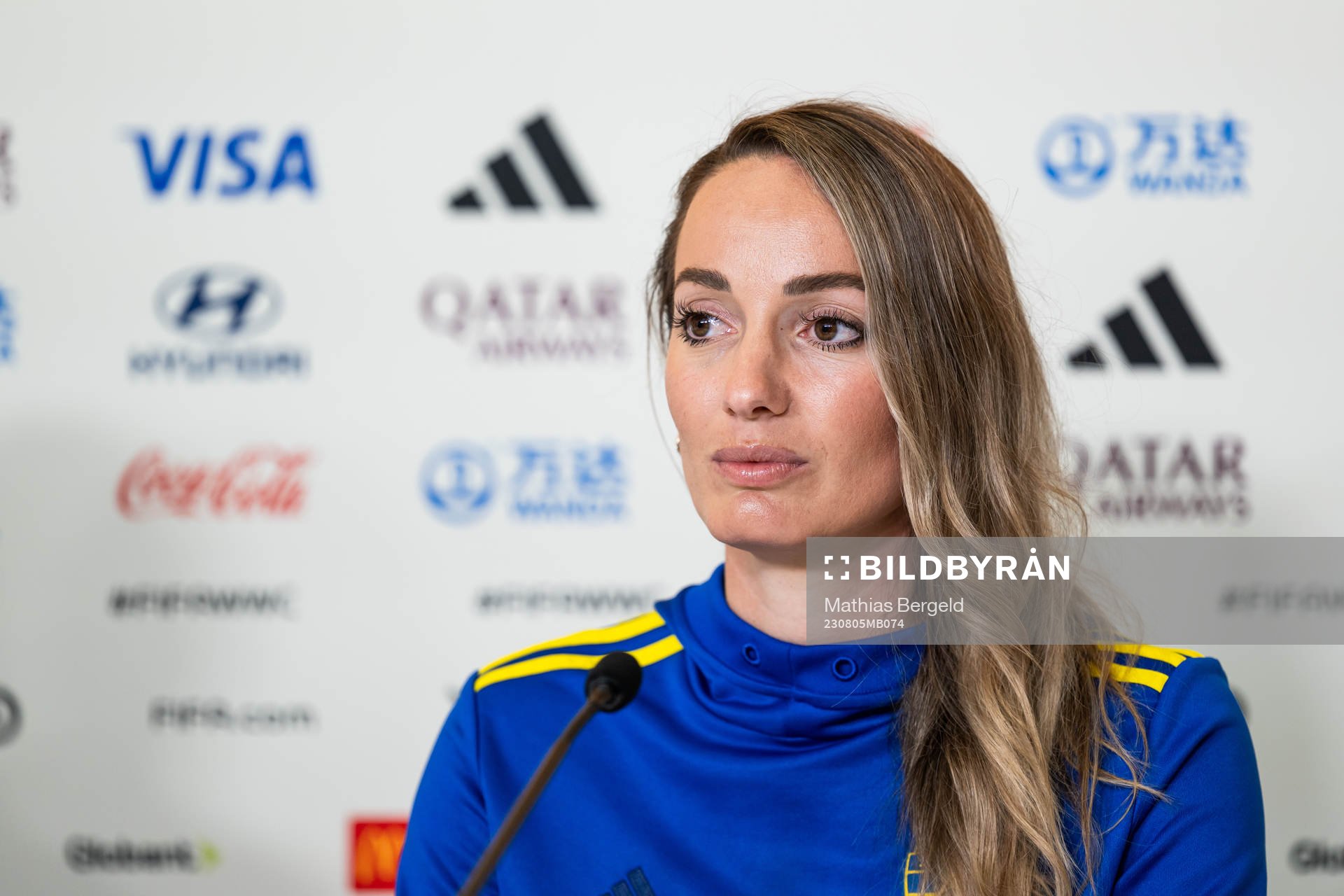 Kosovare Asllani of the Swedish women's national football