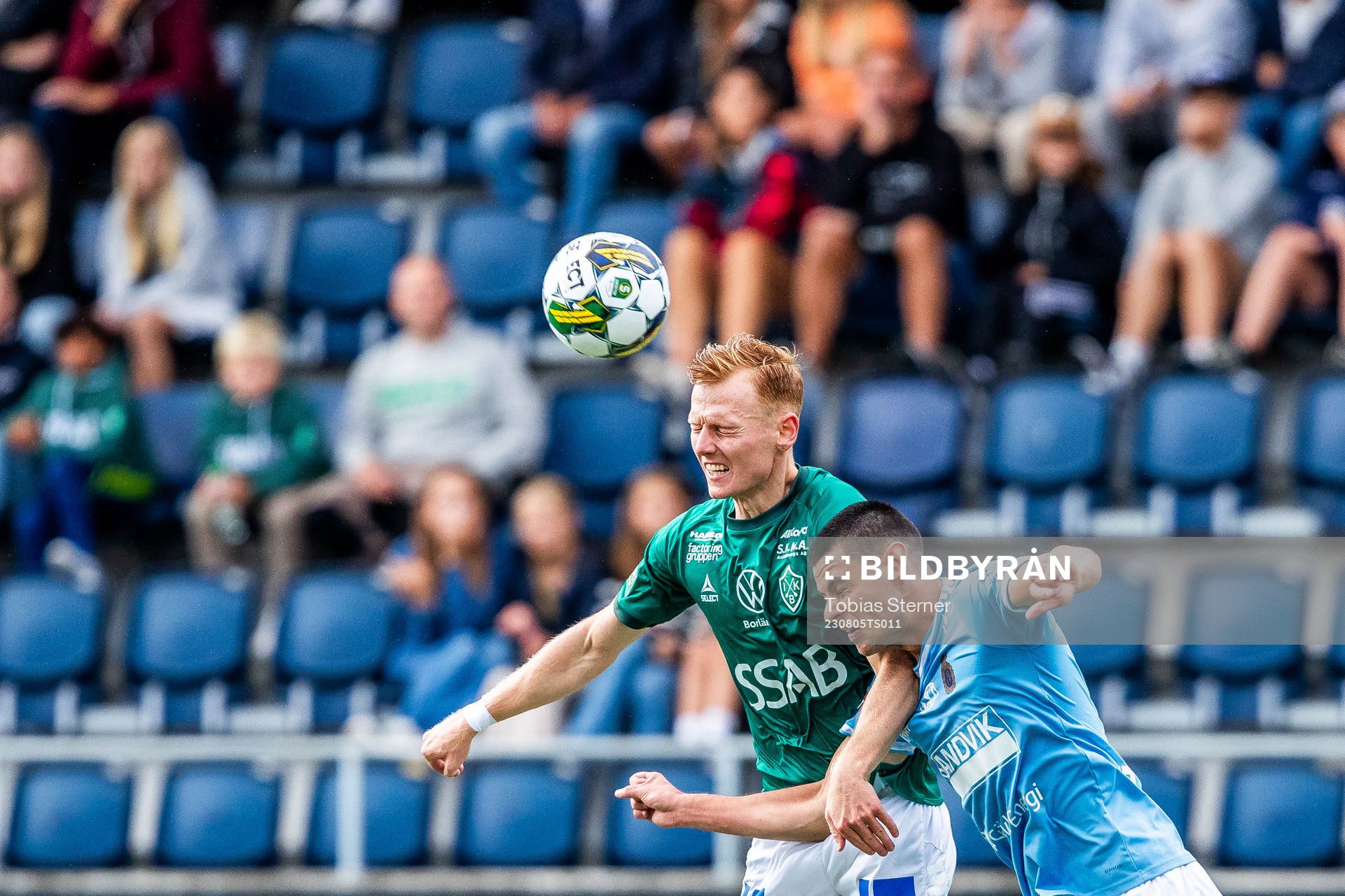 Brages Christopher Redenstrand och Gefles Kevin Persson