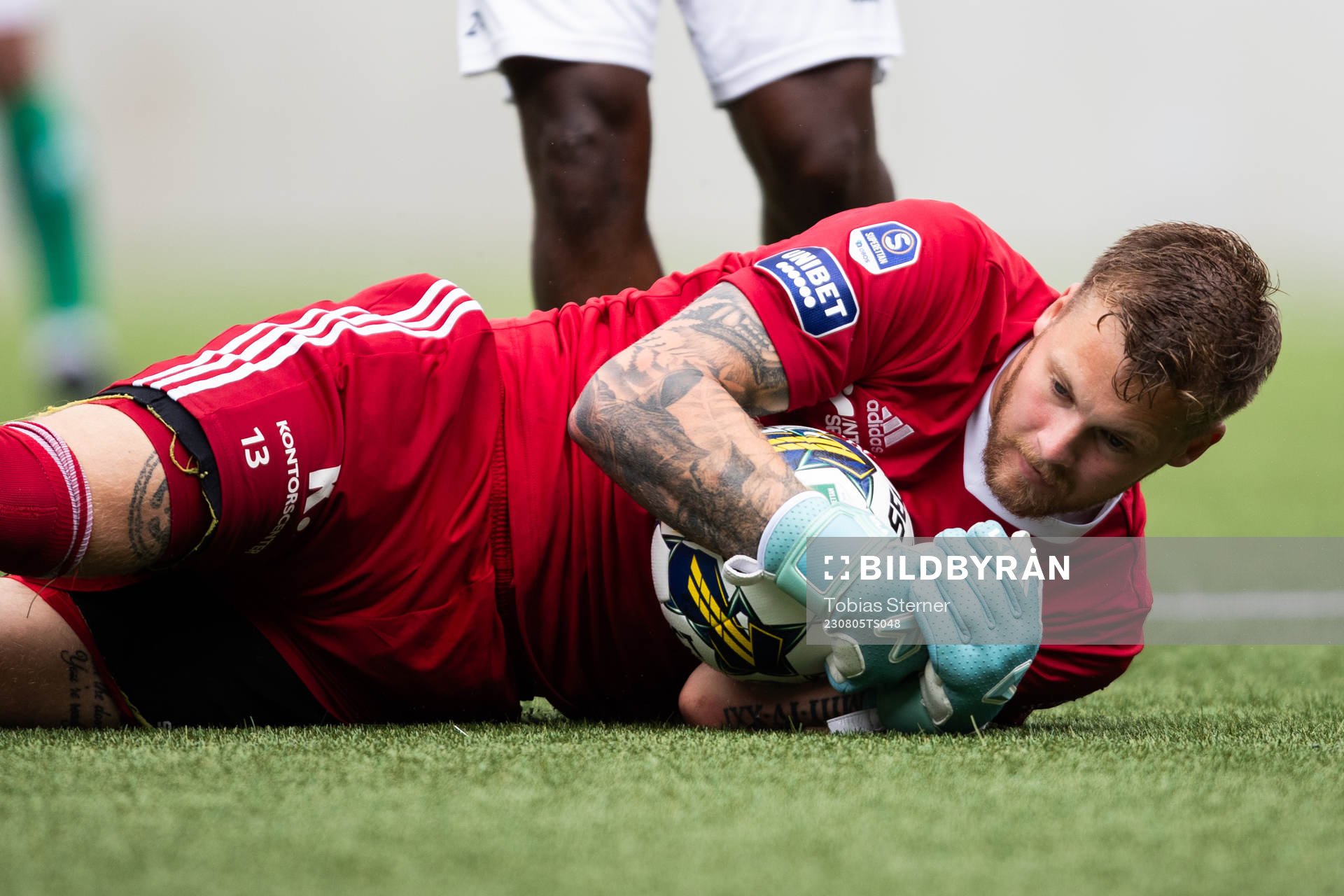 Gefles målvakt Robin Wallinder