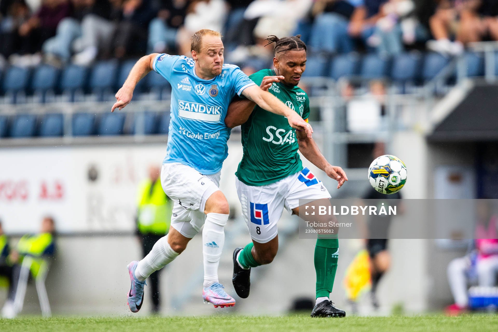 Gefles Oscar Lundin och Brages Seth Hellberg