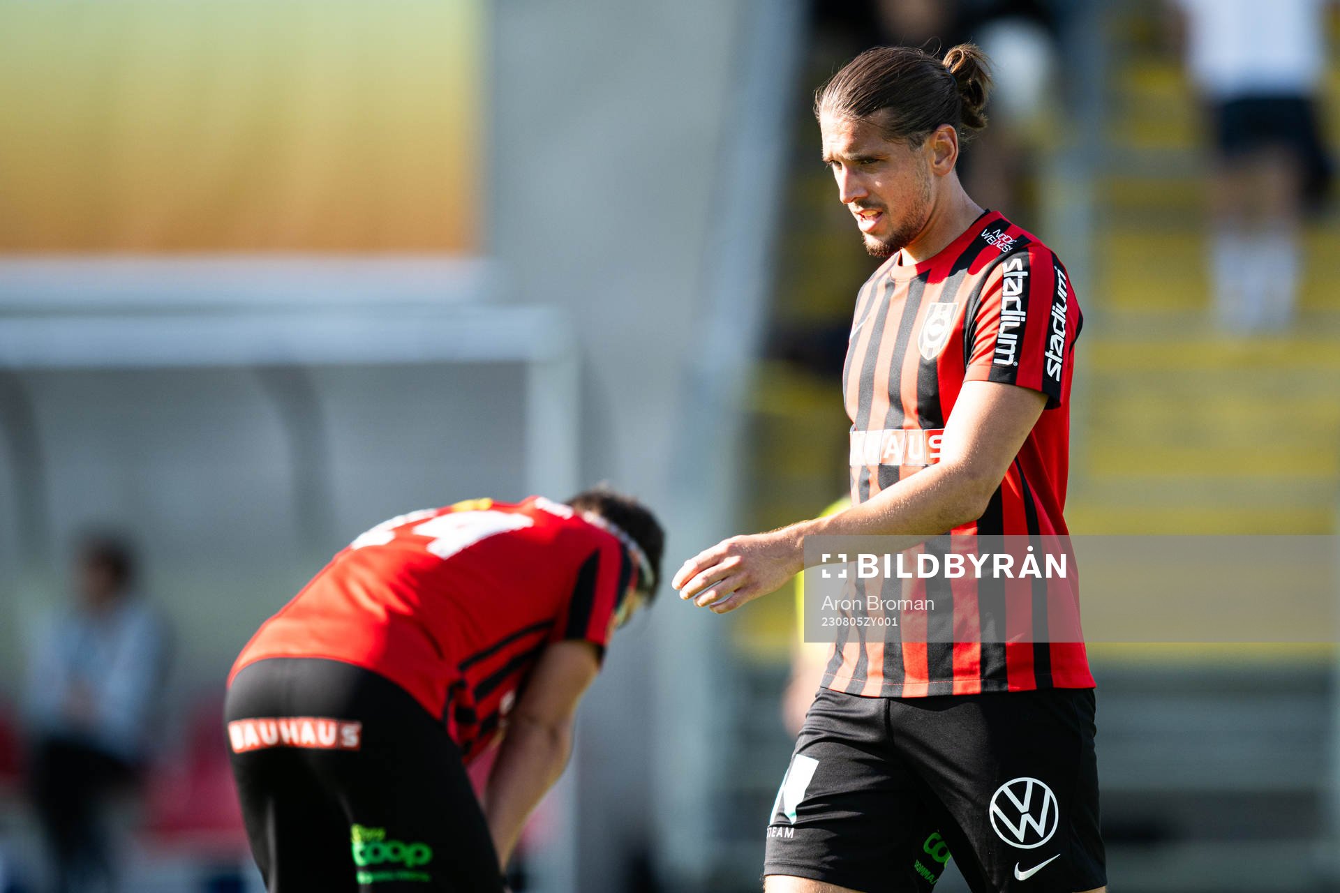 Brommapojkarnas Nikola Vasic deppar