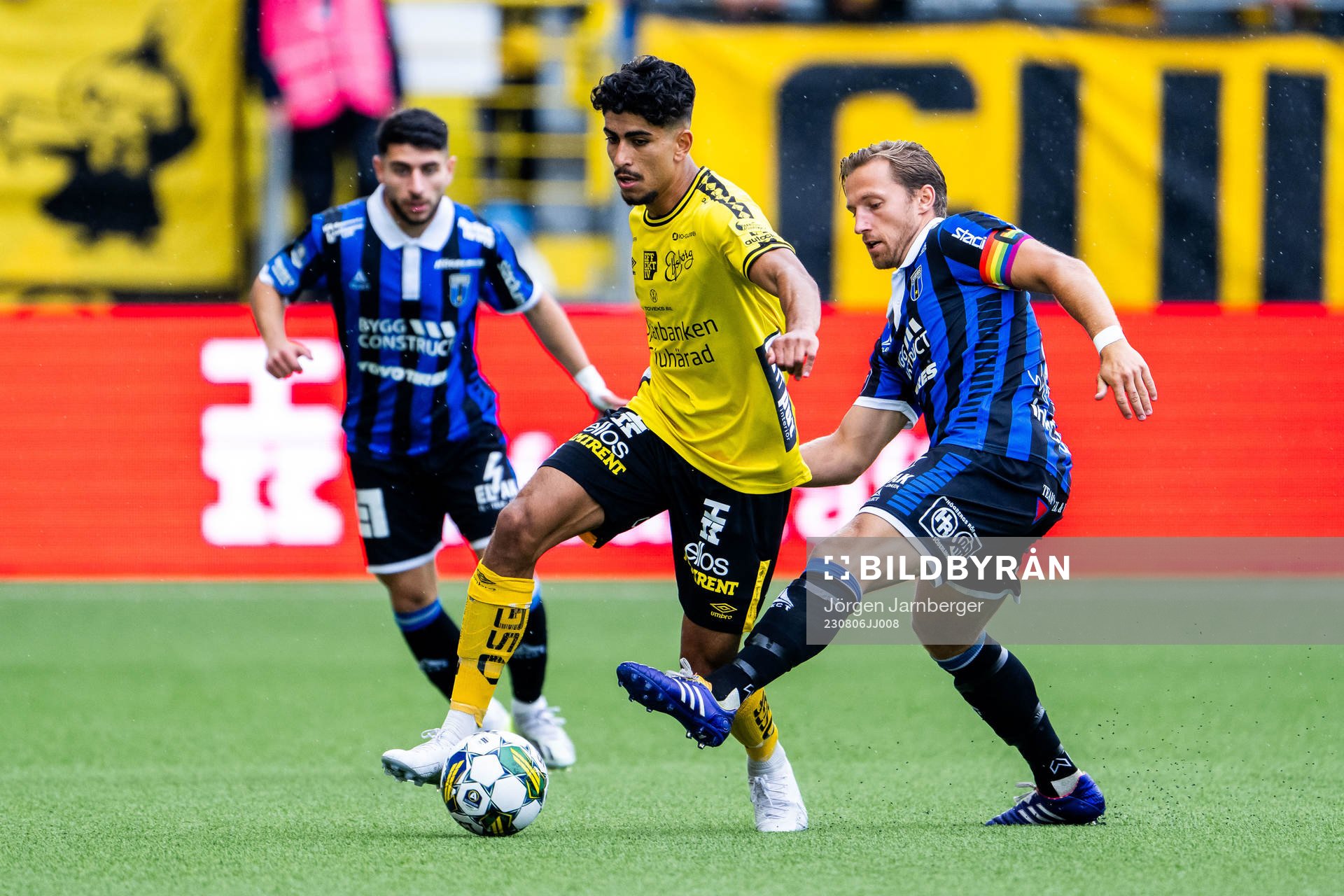 Sirius Daniel Stensson och Elfsborgs Ahmed Qasem