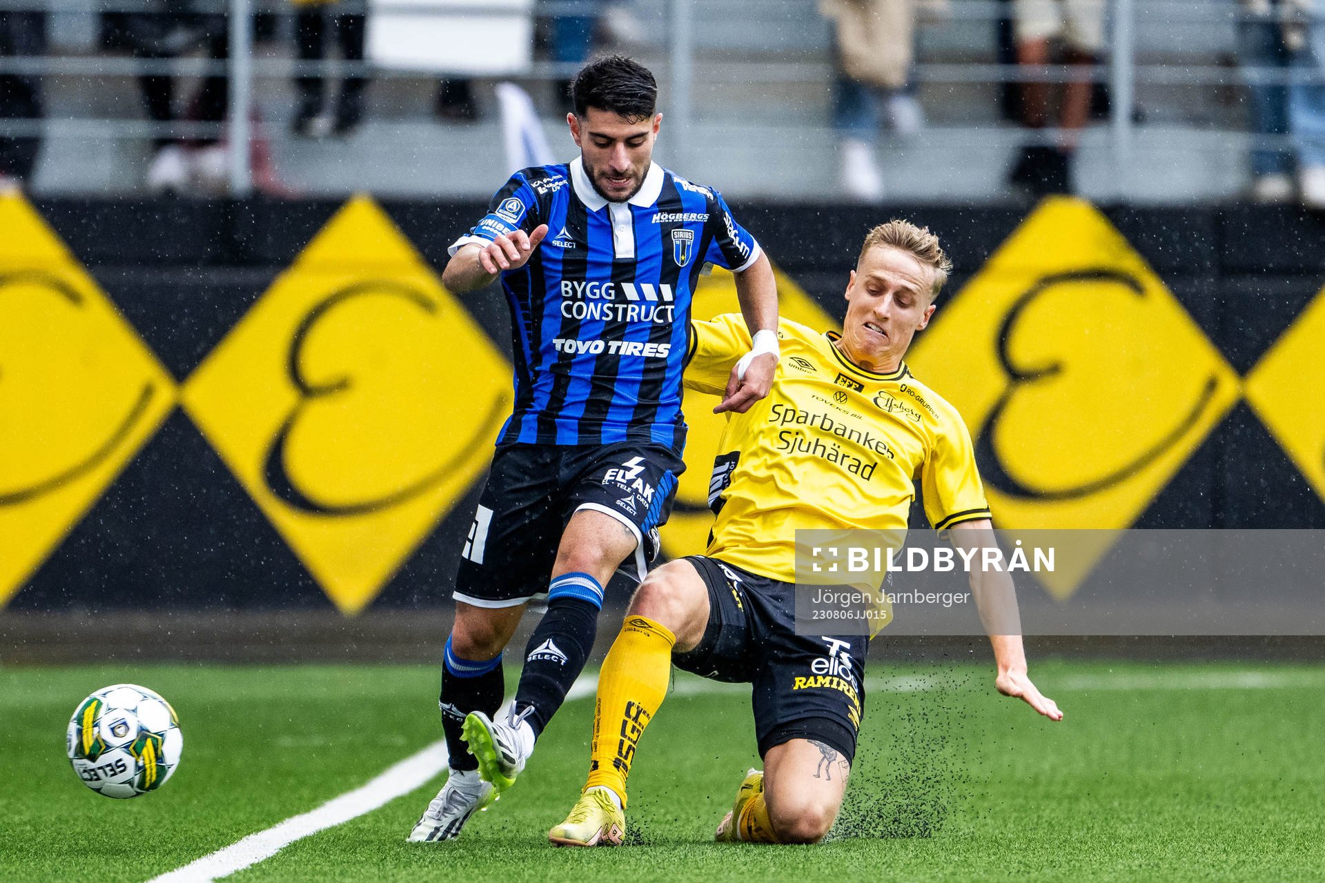 Sirius André Alsanati och Elfsborgs Jeppe Møldrup Okkels