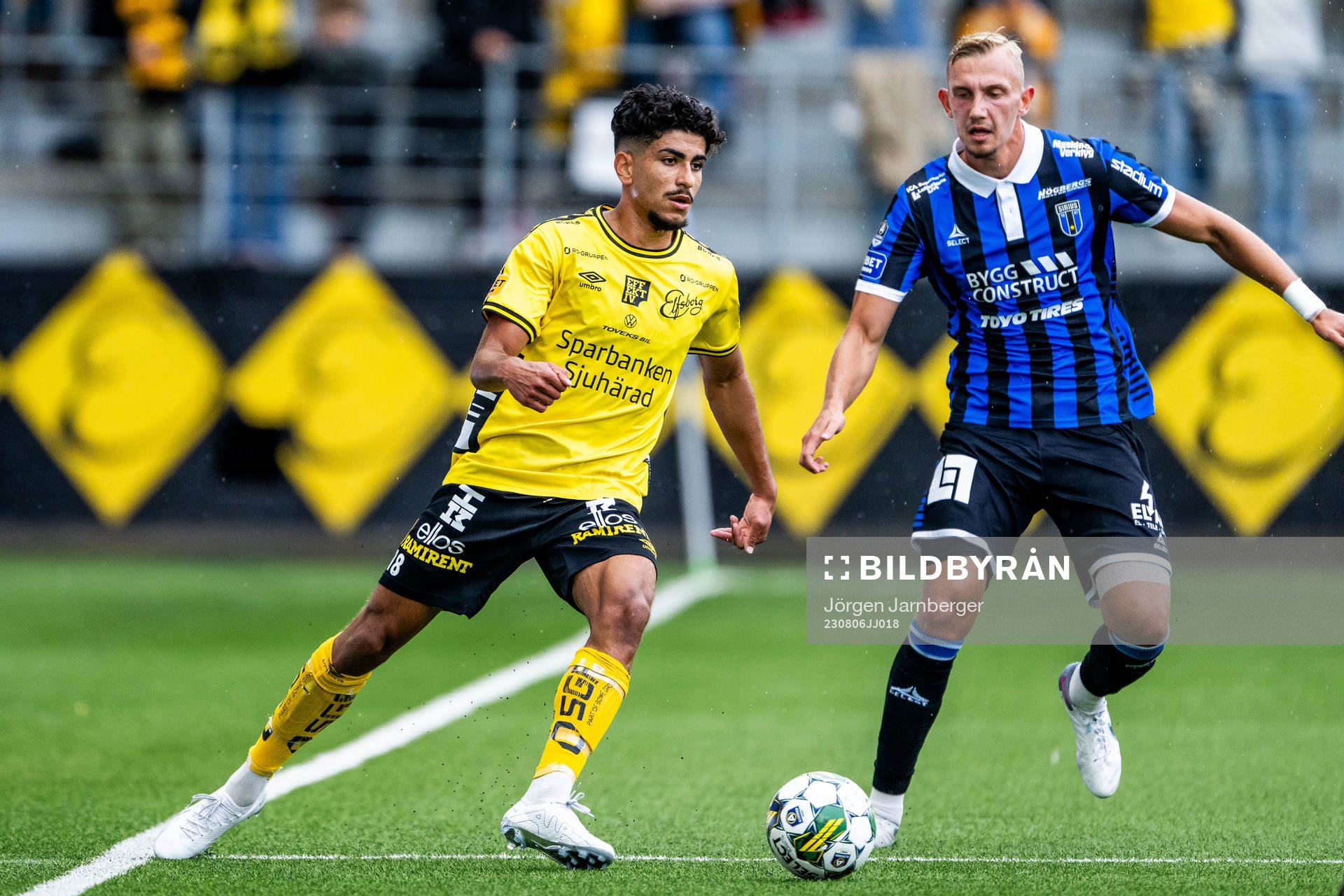 Elfsborgs Ahmed Qasem och Sirius Melker Heier