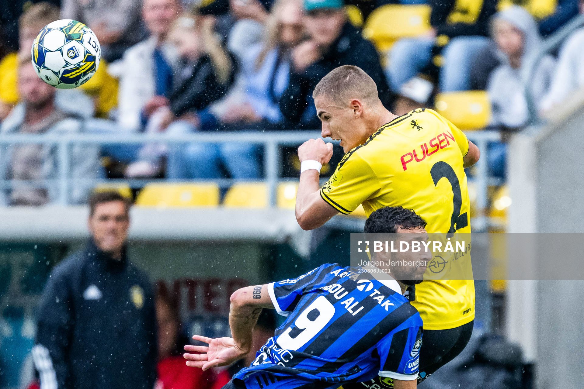 Sirius Wessam Abou Ali och Elfsborgs Gustaf Lagerbielke