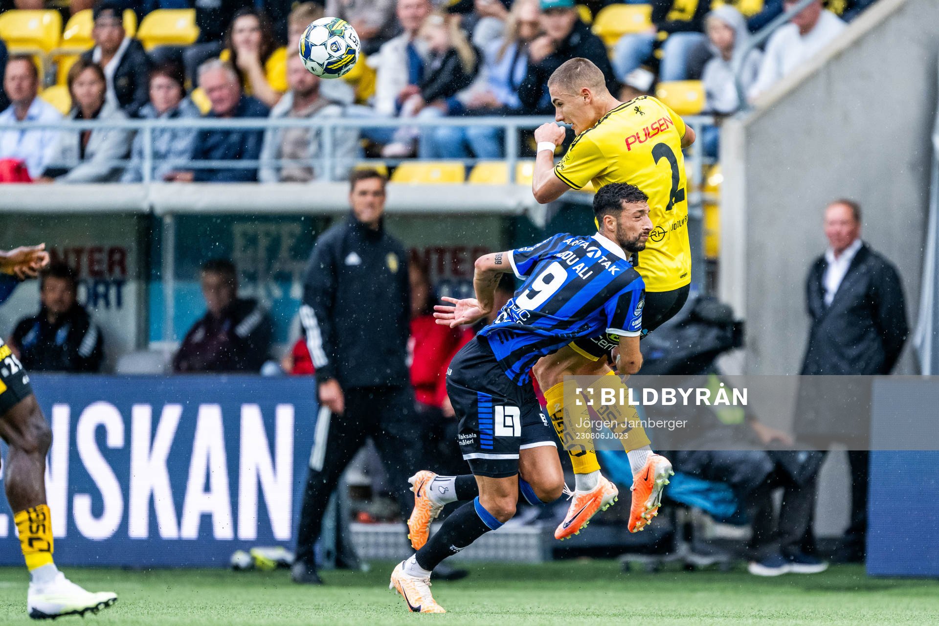 Sirius Wessam Abou Ali och Elfsborgs Gustaf Lagerbielke