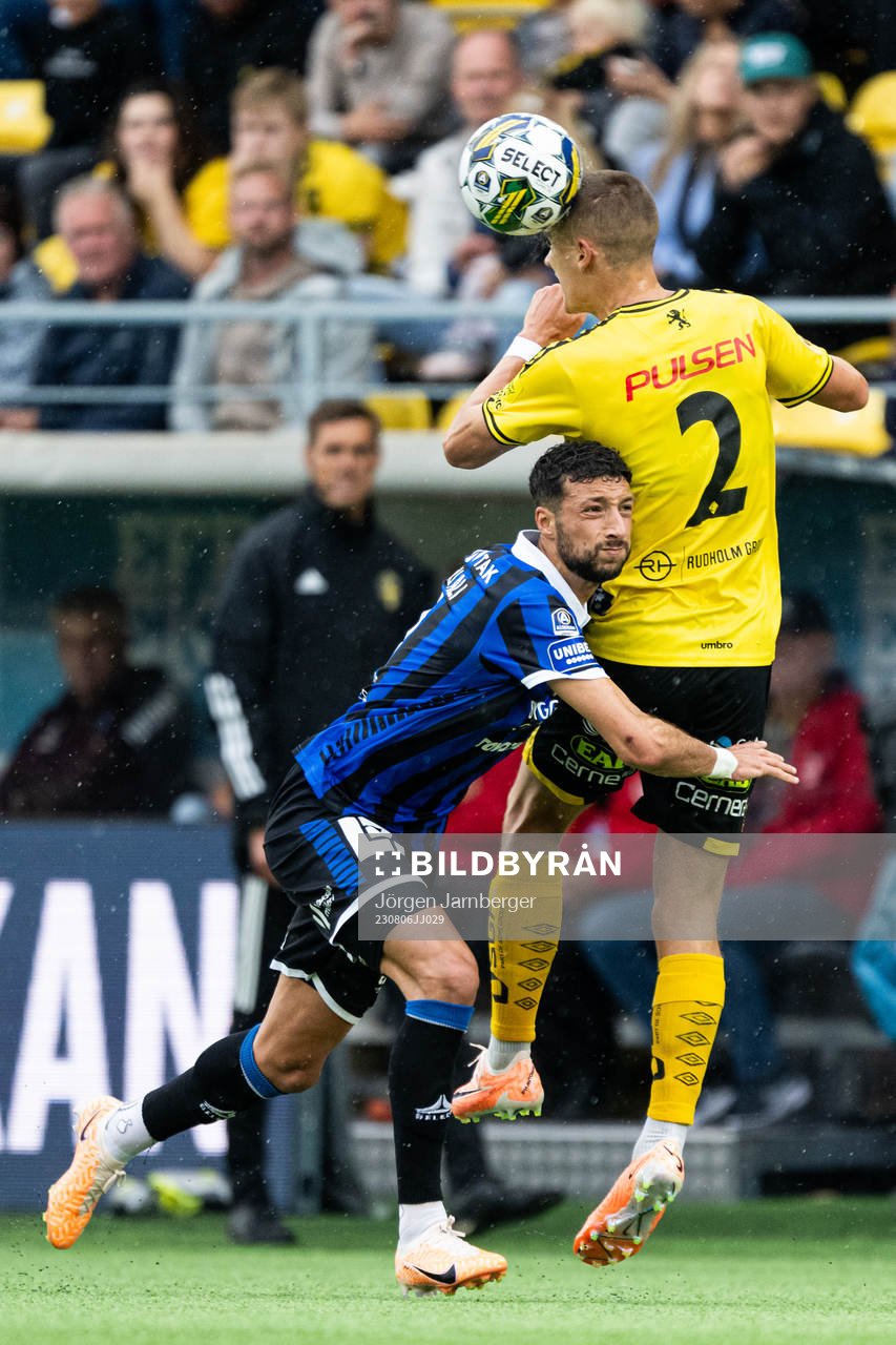Sirius Wessam Abou Ali och Elfsborgs Gustaf Lagerbielke