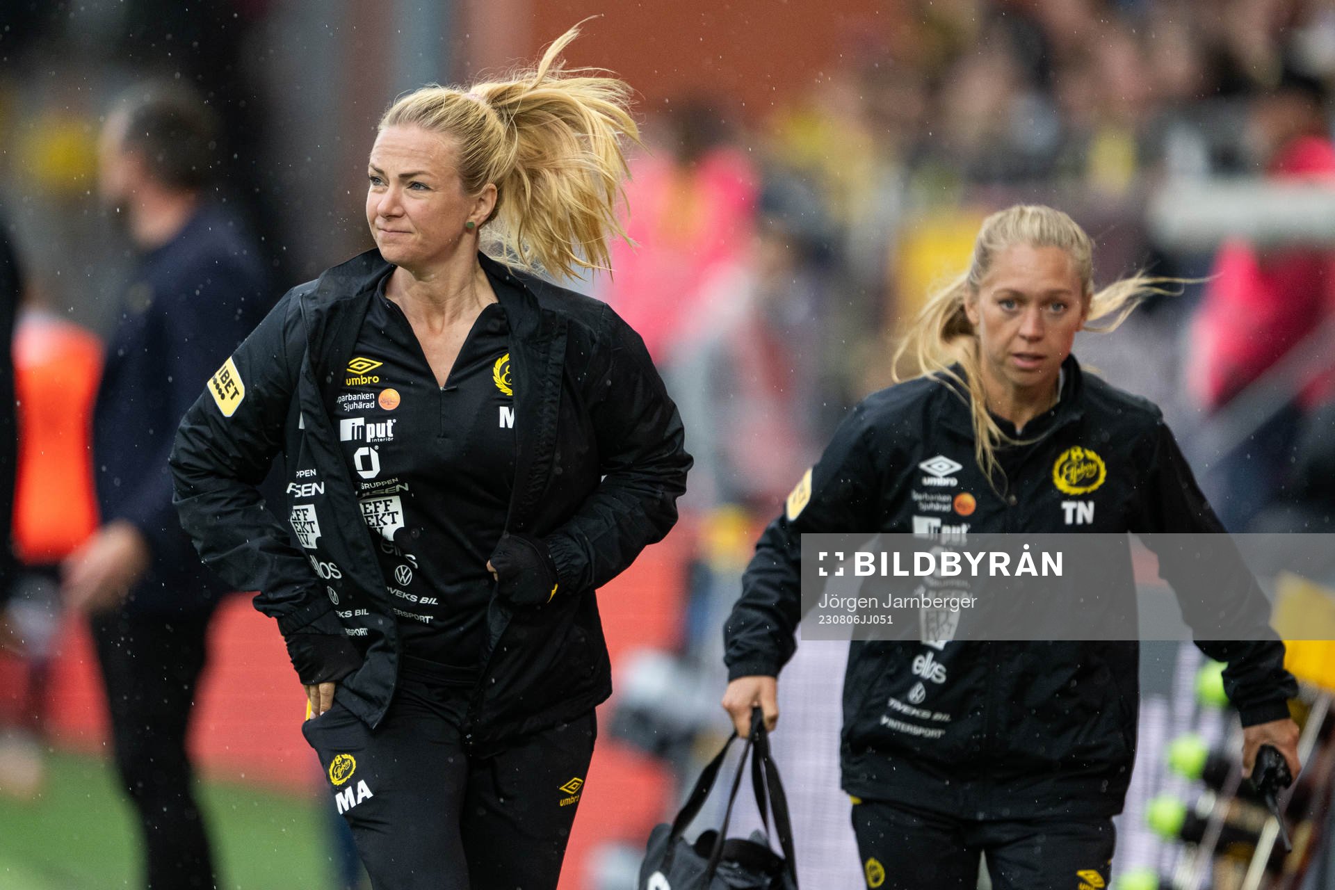 Elfsborgs läkare Matilda Lundblad och fysioterapeut Tania