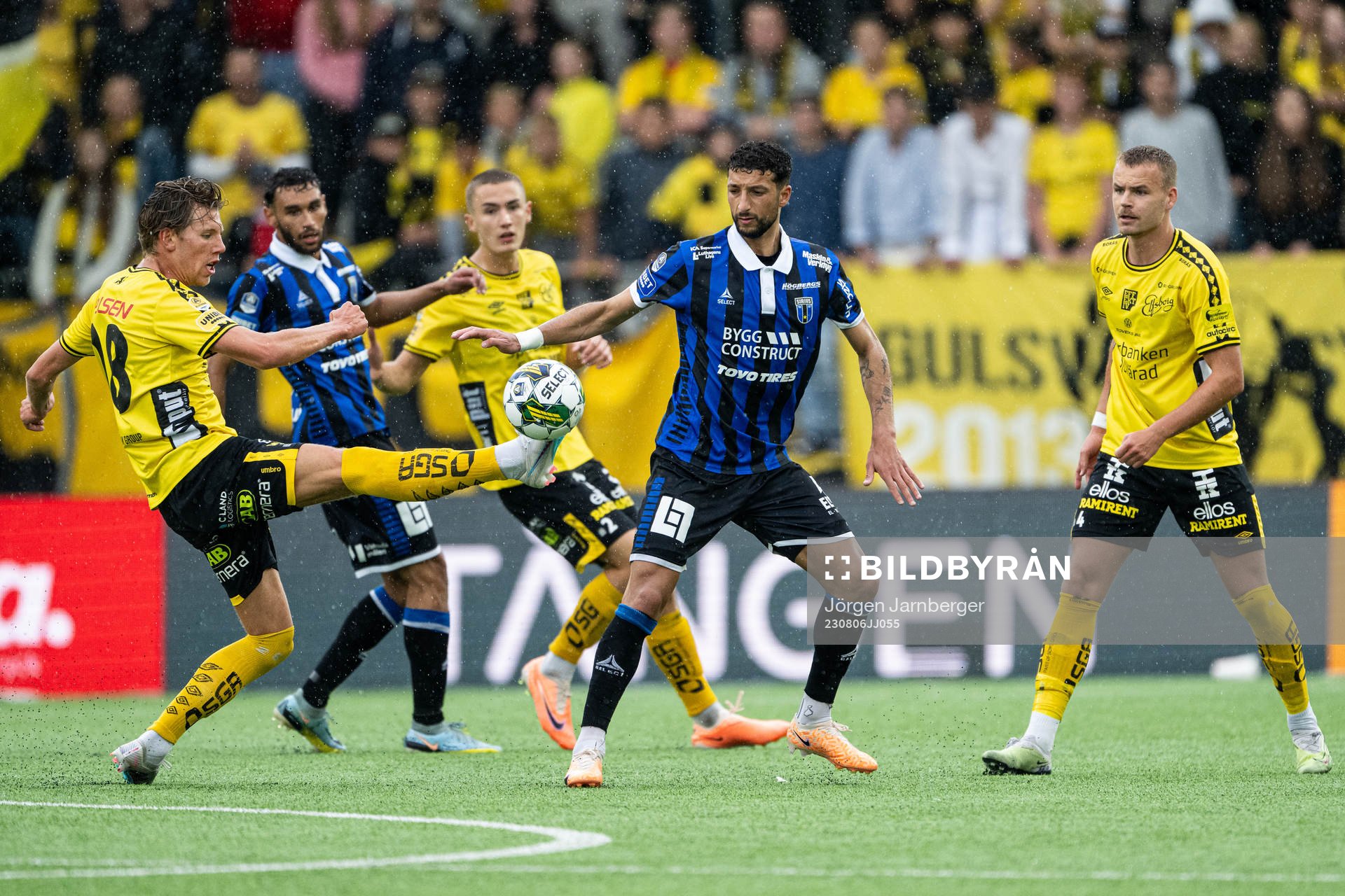 Elfsborgs Noah Söderberg och Gustav Henriksson