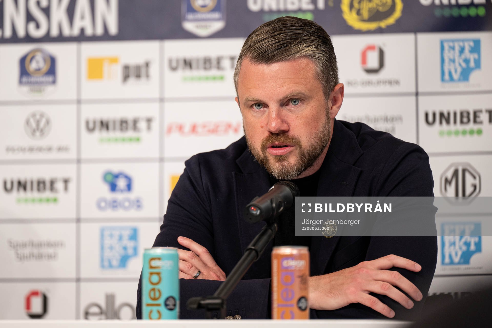 Elfsborgs manager Jimmy Thelin