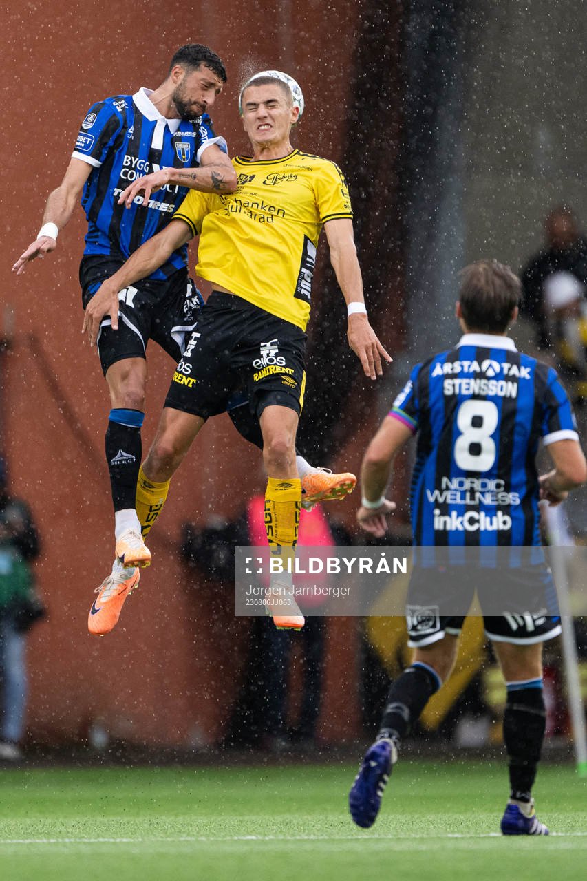 Sirius Wessam Abou Ali och Elfsborgs Gustaf Lagerbielke