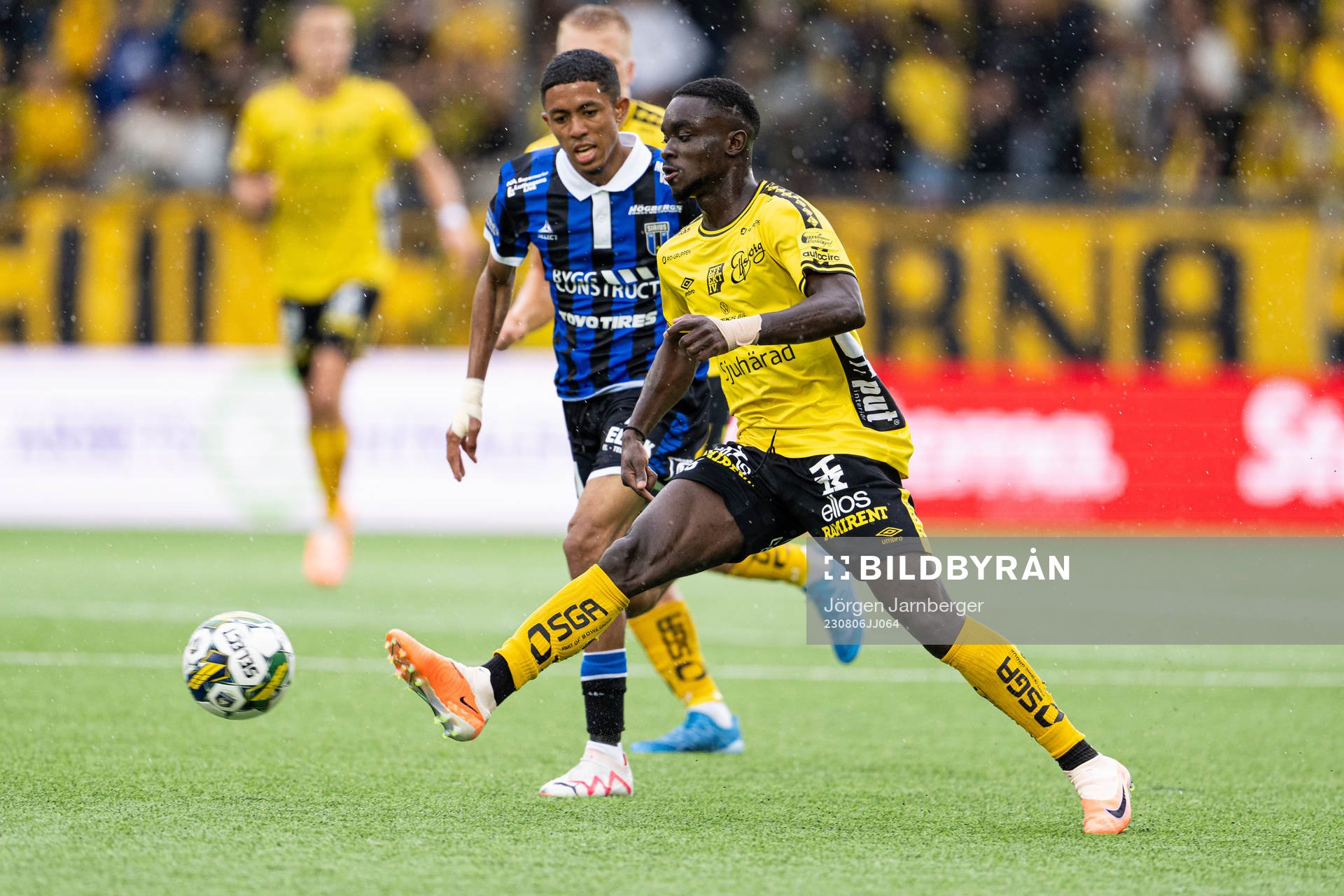 Elfsborgs Emmanuel Boateng och Sirius Tashreeq Matthews