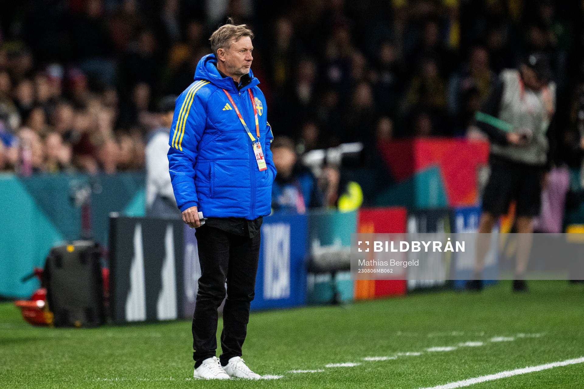 Head coach Peter Gerhardsson of Sweden