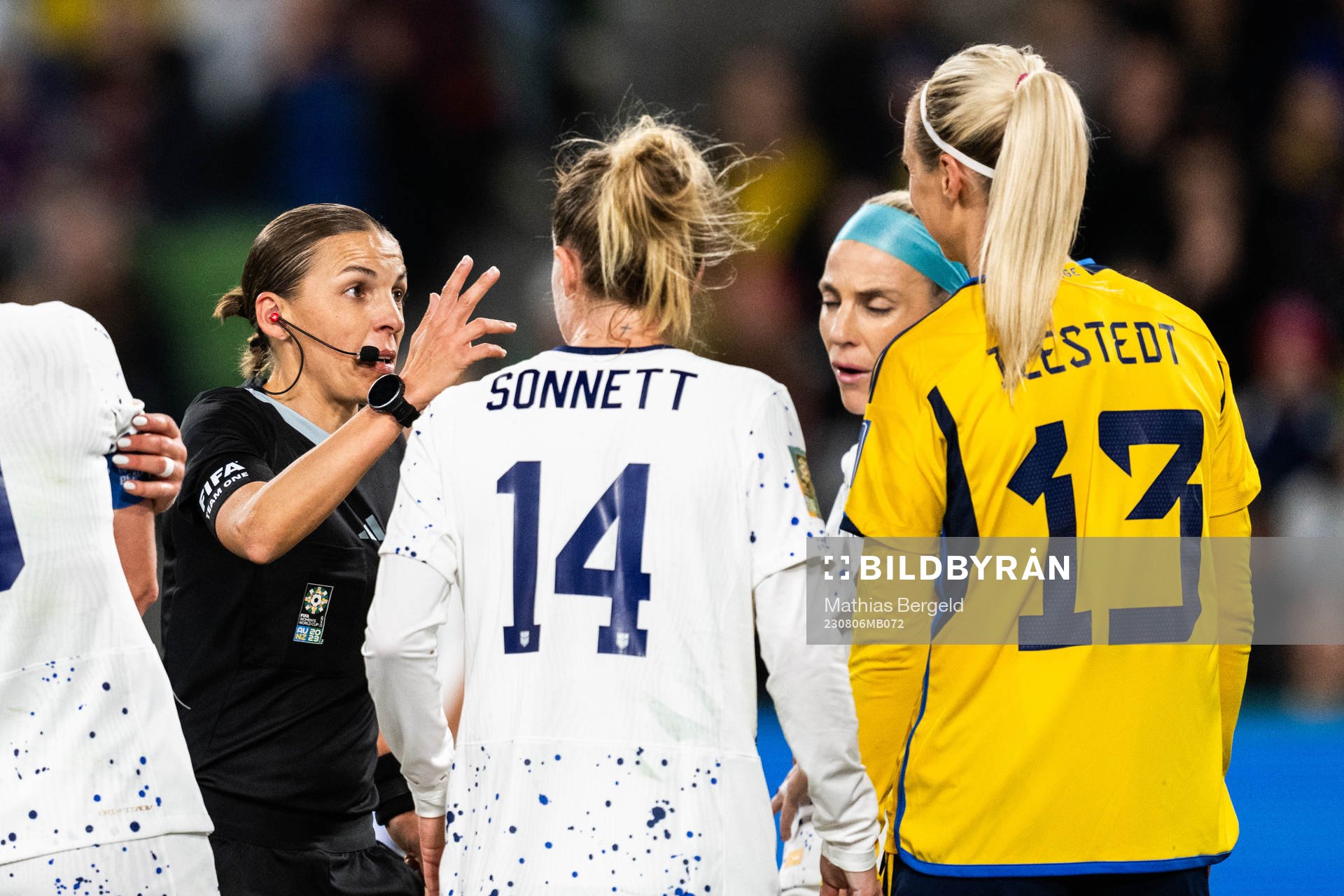 Referee Stephanie Frappart