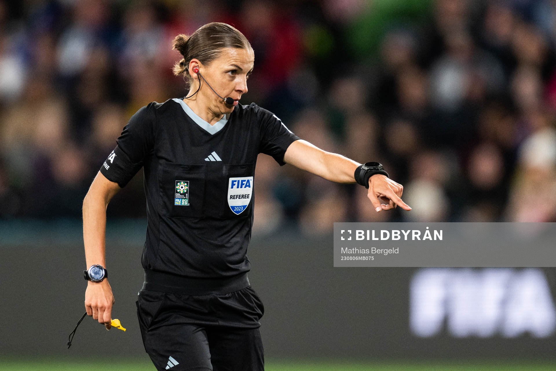 Referee Stephanie Frappart