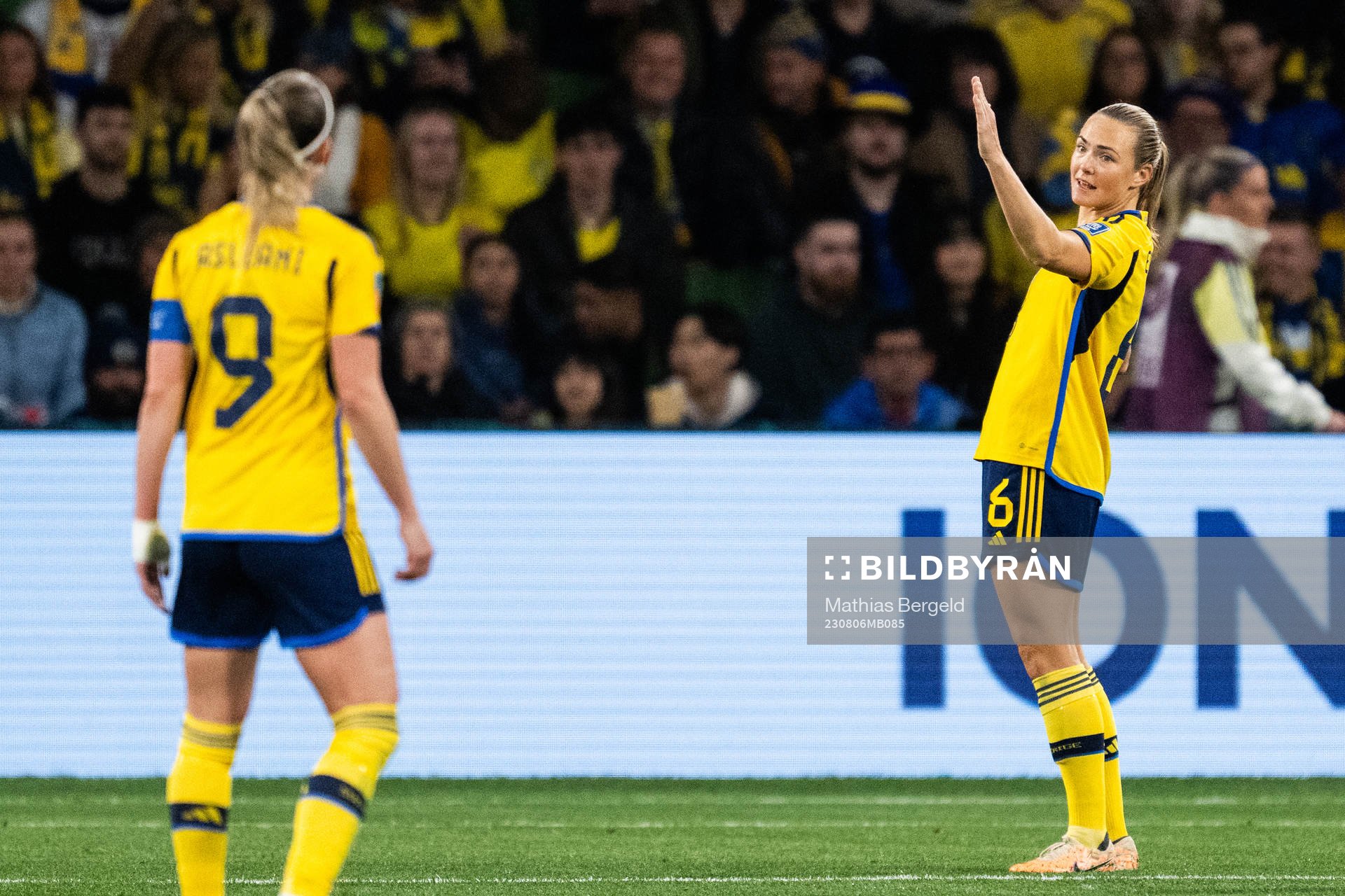 Magdalena Eriksson of Sweden