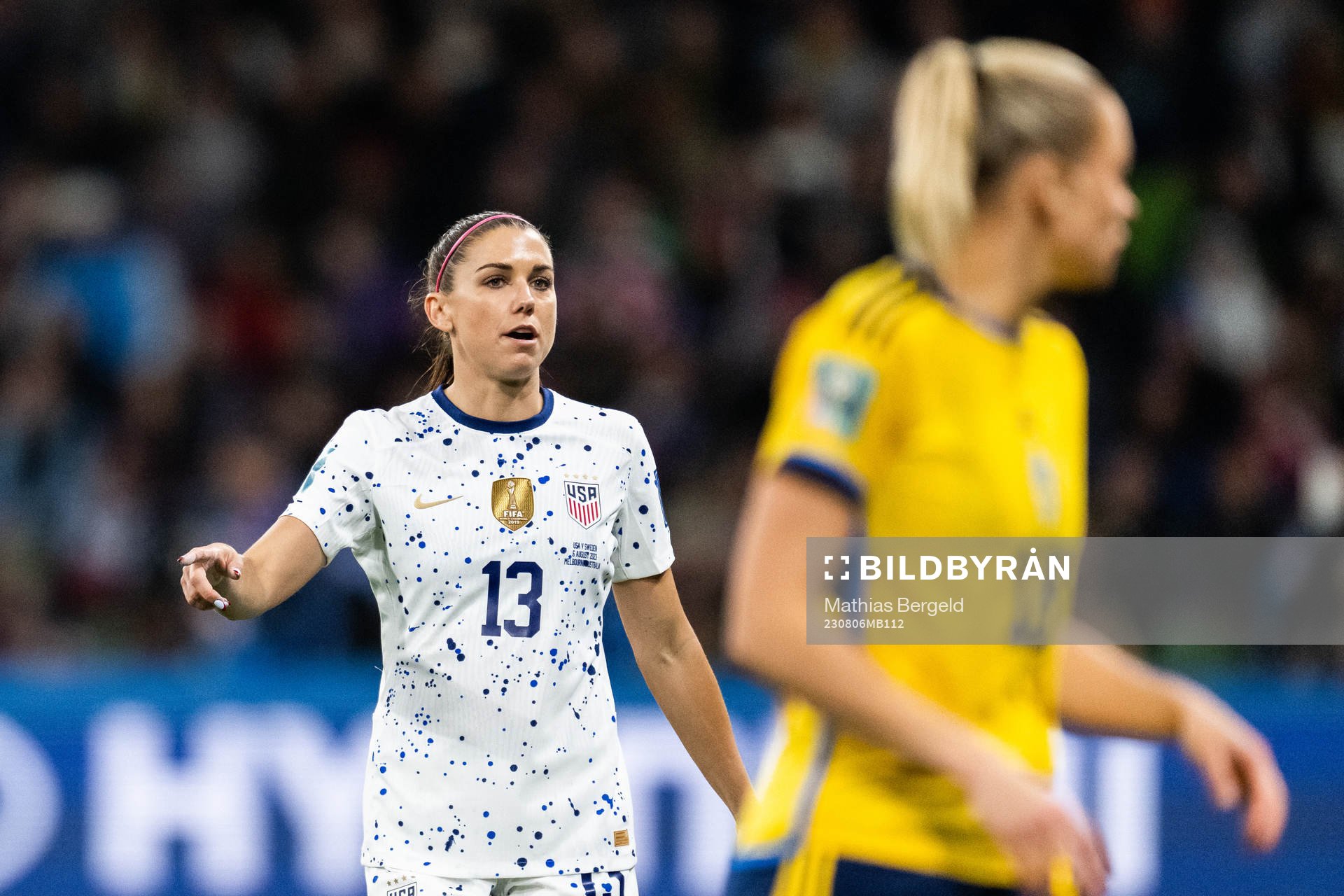 Alex Morgan of USA