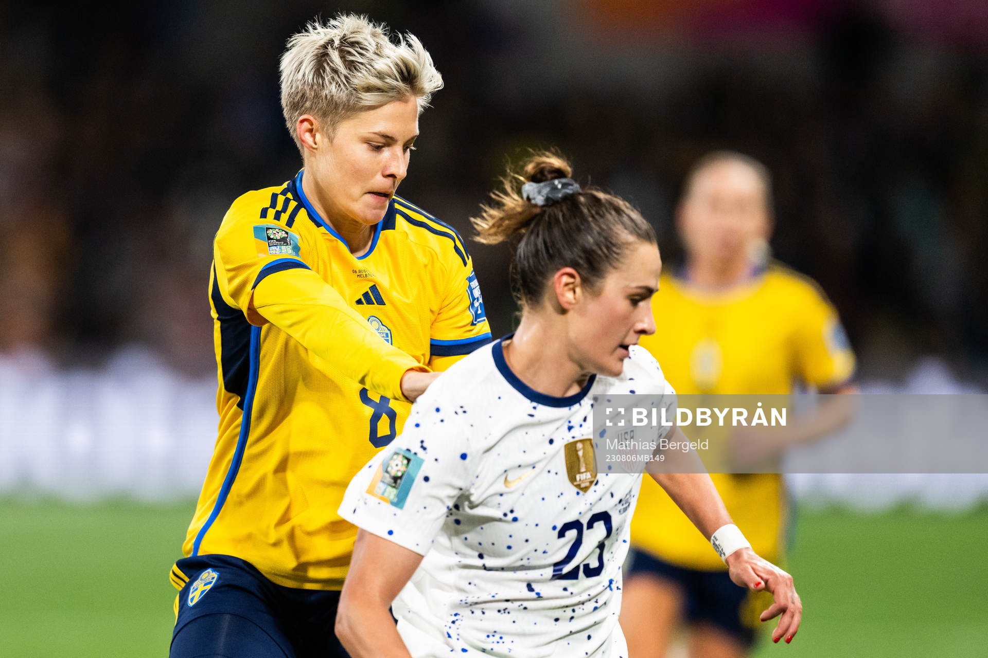 Lina Hurtig of Sweden and Emily Fox of USA