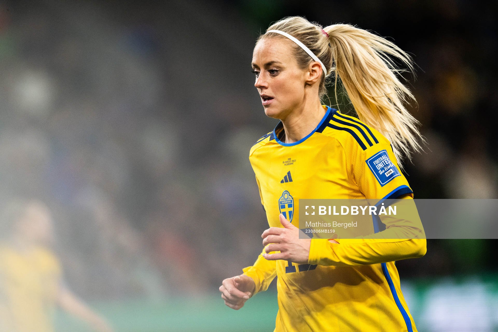 Amanda Ilestedt of Sweden