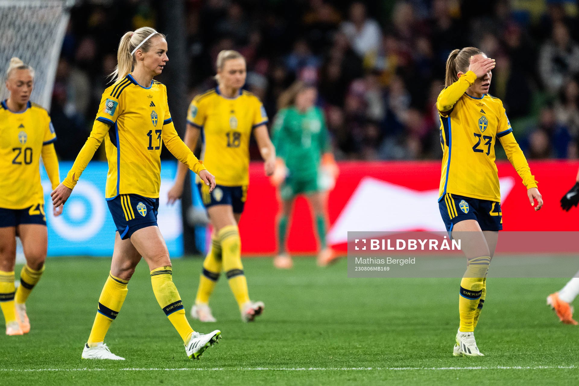 Amanda Ilestedt and Elin Rubensson of Sweden