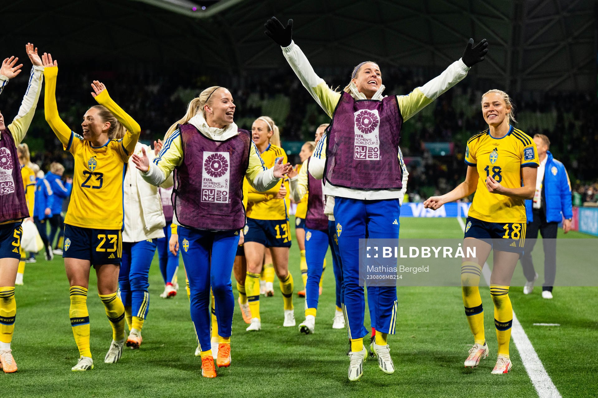 Elin Rubensson, Stina Lennartsson, Olivia Schough and