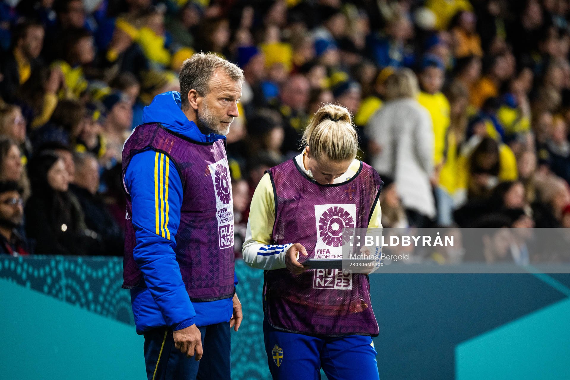 Performance manager Pontus Ekblom and Rebecka Blomqvist